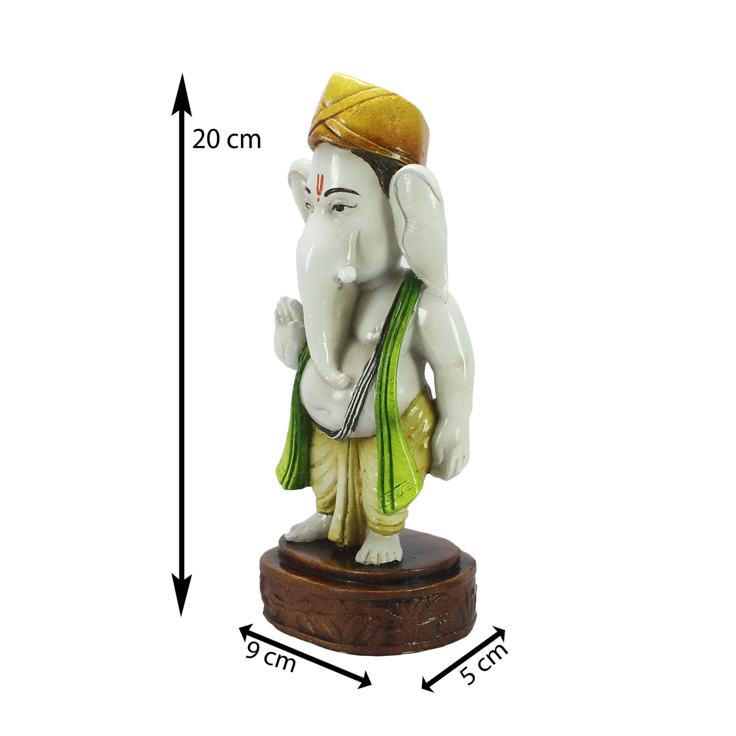 Blessing Lord Ganesha Statue Decorative Showpiece 2