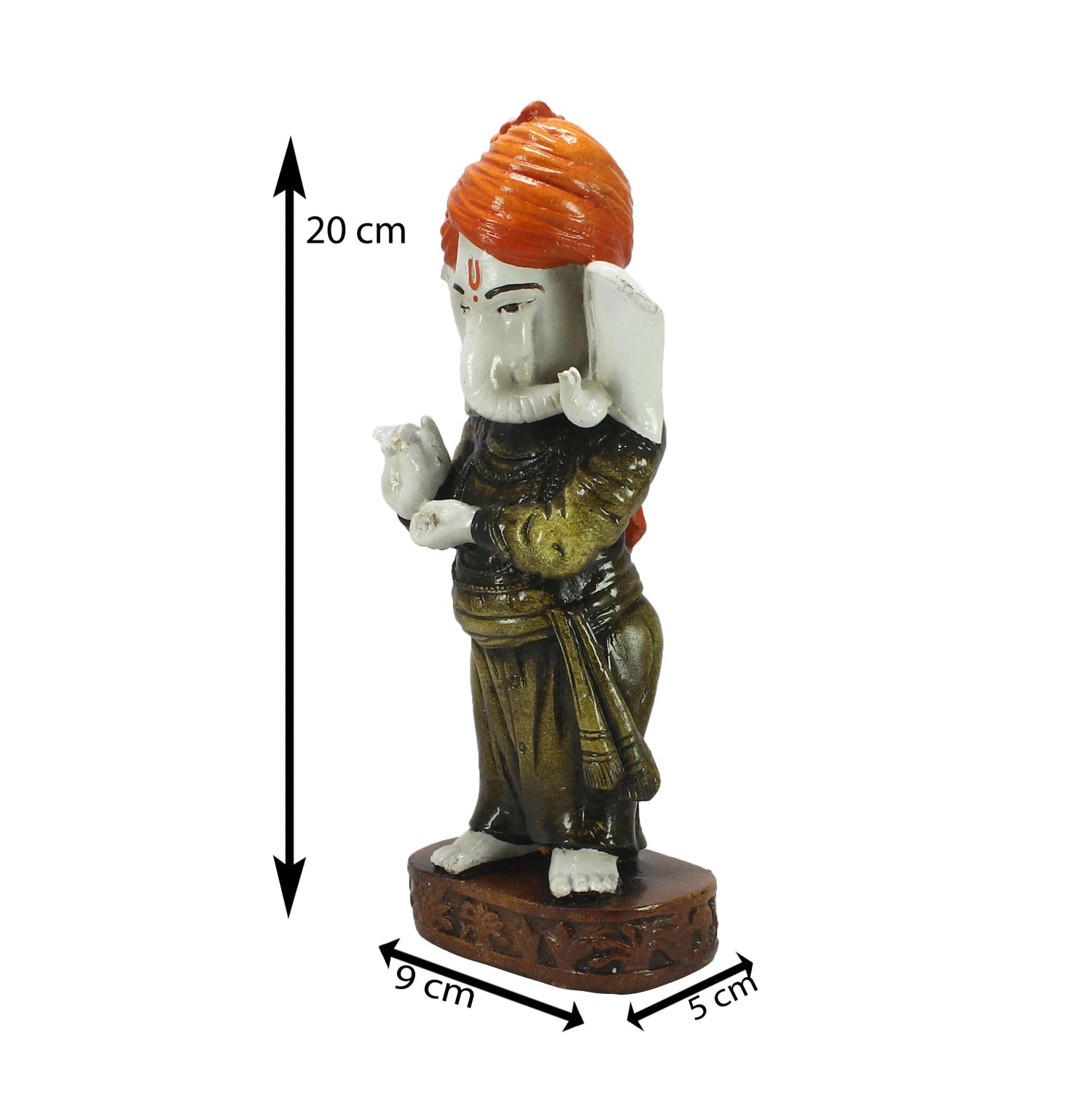 Standing Blessing Lord Ganesha Statue Decorative Showpiece 2