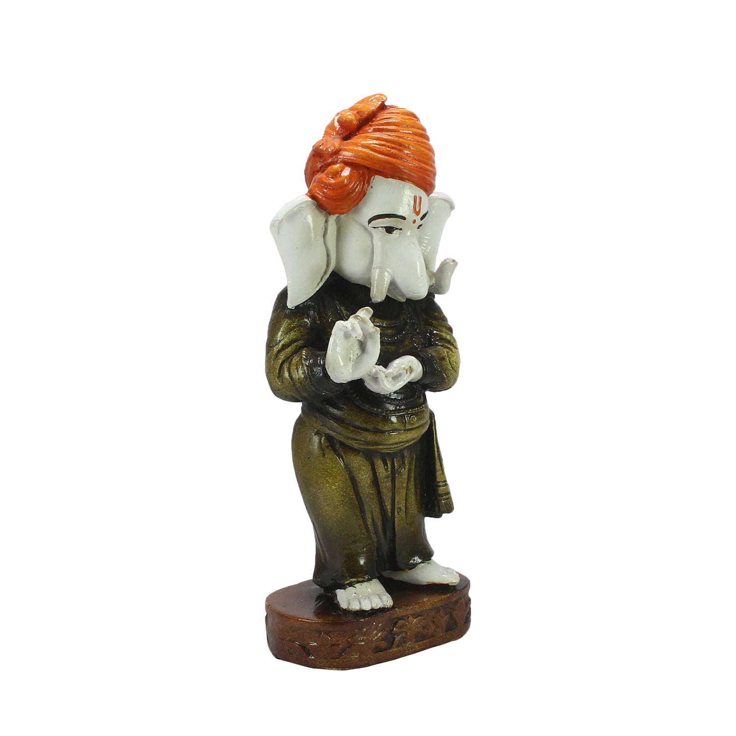 Standing Blessing Lord Ganesha Statue Decorative Showpiece 3