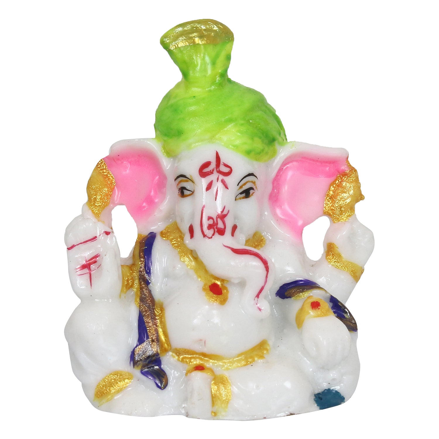 Decorative Lord Ganesha Idol For Car Dashboard, Home Temple, And Office Desks 2