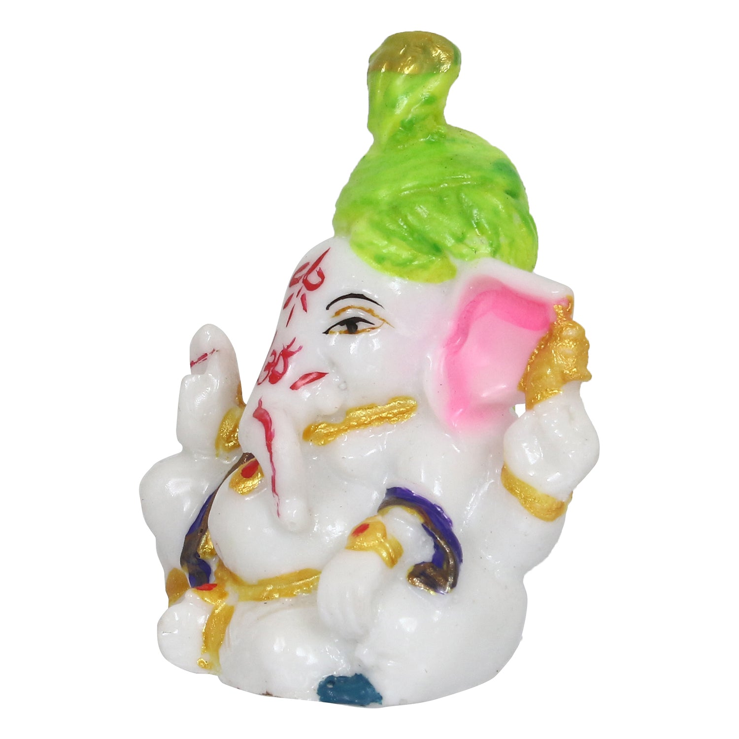 Decorative Lord Ganesha Idol For Car Dashboard, Home Temple, And Office Desks 5