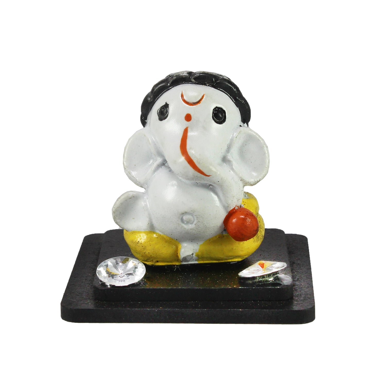 Decorative Lord Ganesha Showpiece for Car Dashboard, Home Temple and Office Desks 1
