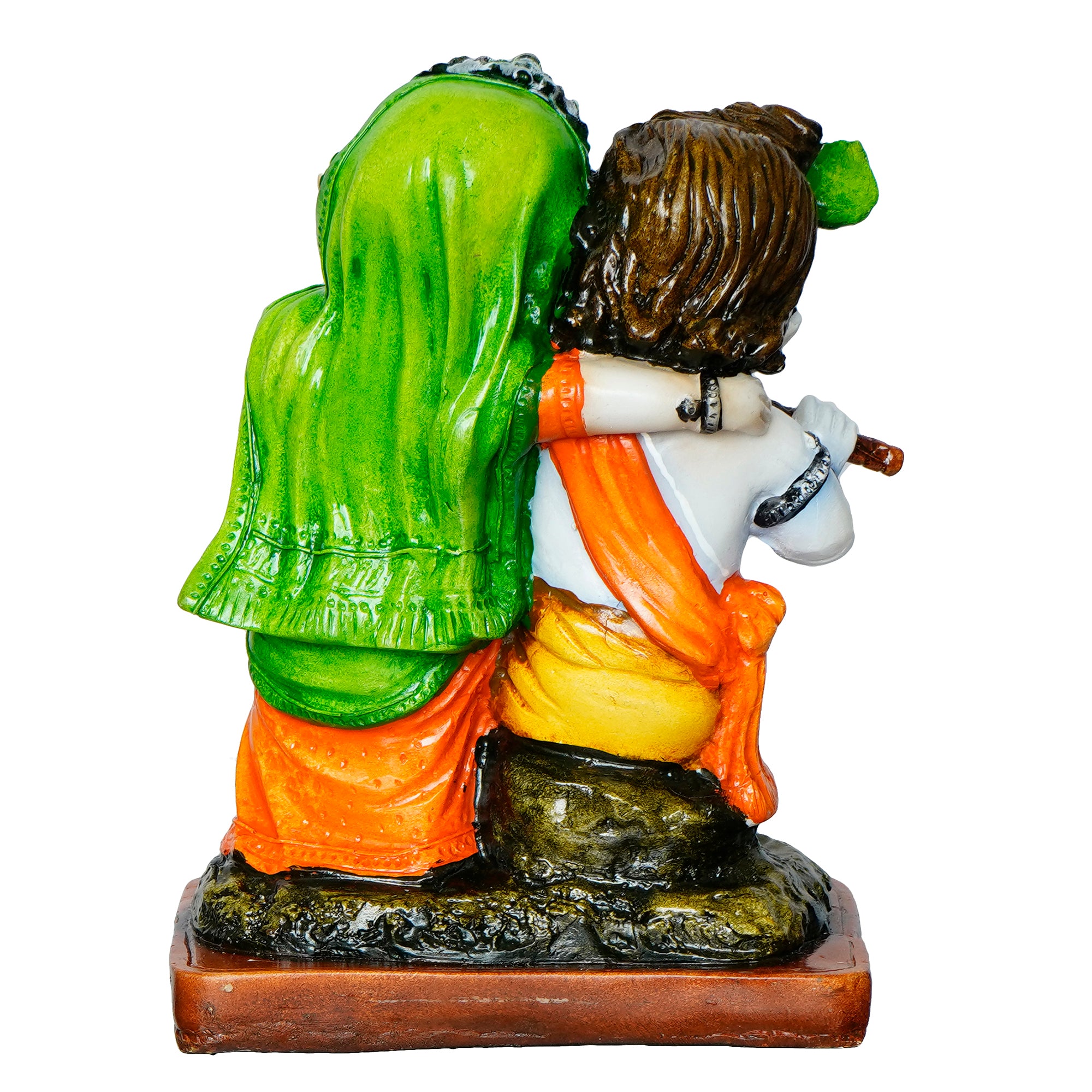 Radha Krishna Statue Artistic Polyresin Figurine 6
