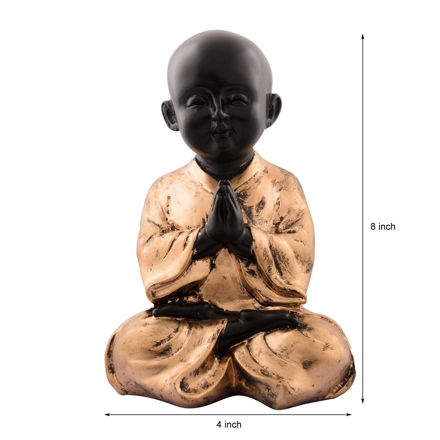 Polyresin Praying Child Monk Figurine 2