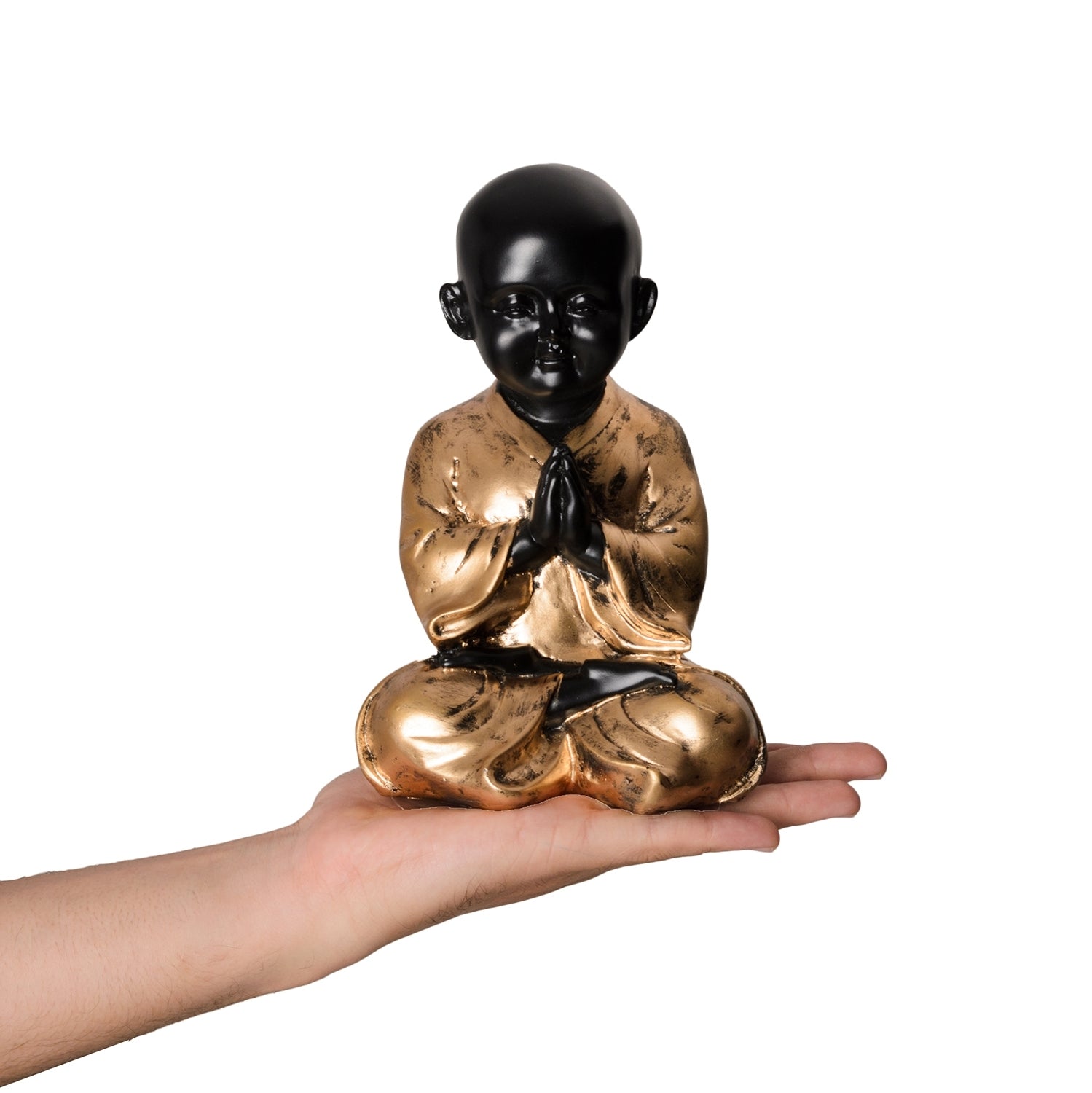 Polyresin Praying Child Monk Figurine 5