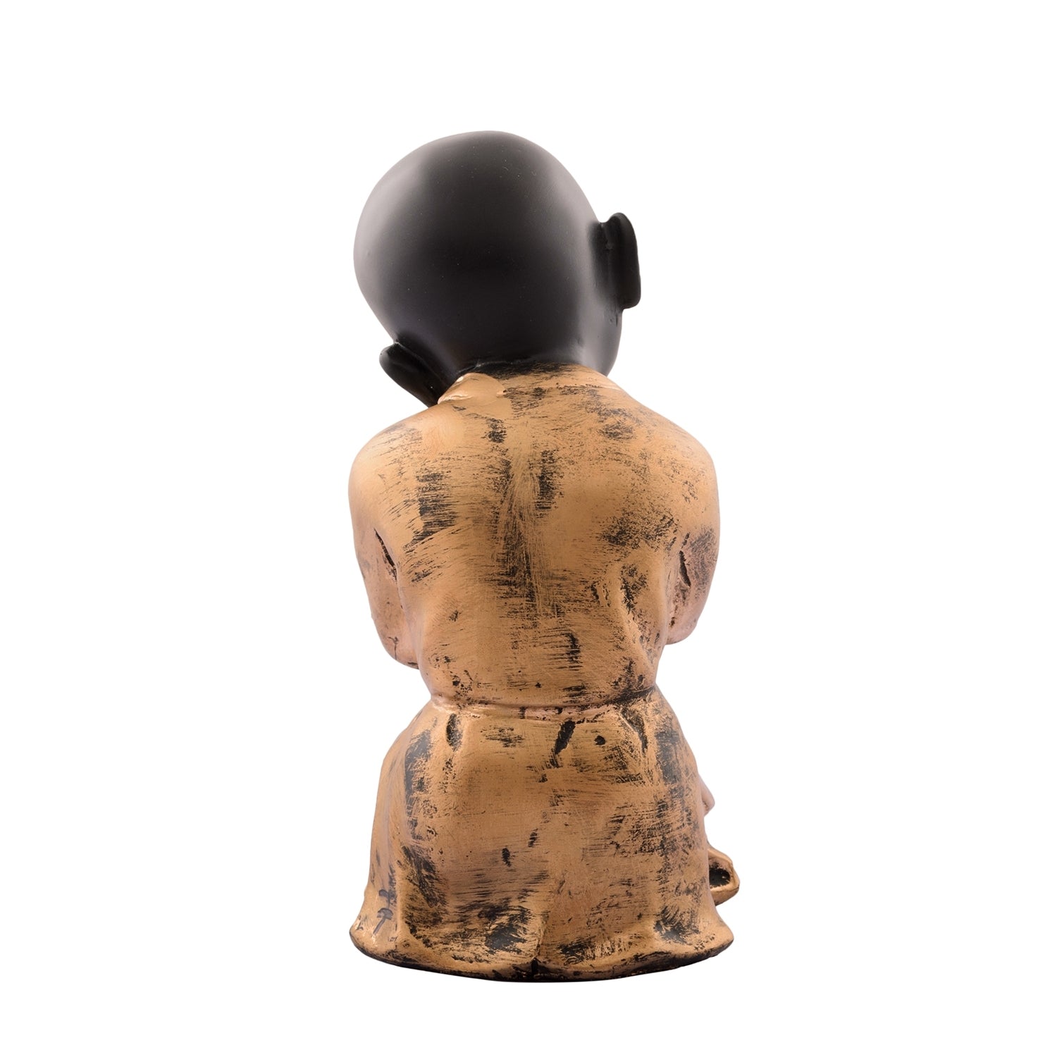 Polyresin Golden Child Monk Figurine 4