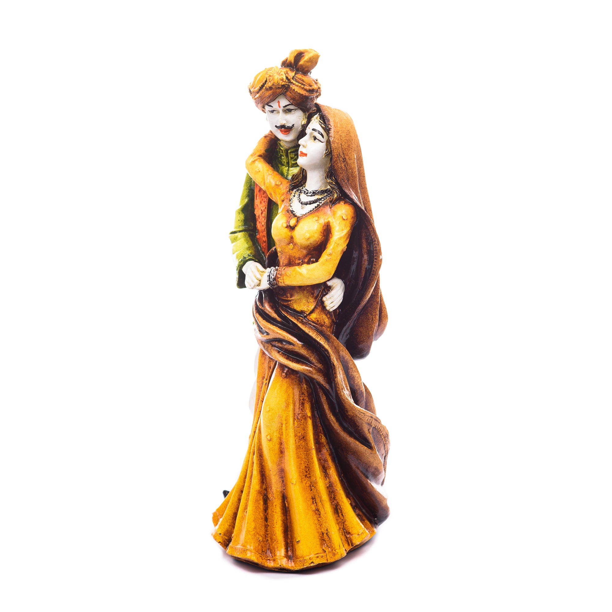 Handicraft Showpiece Home Decor Rajasthani Man and Women Statue Decorative Gift 2