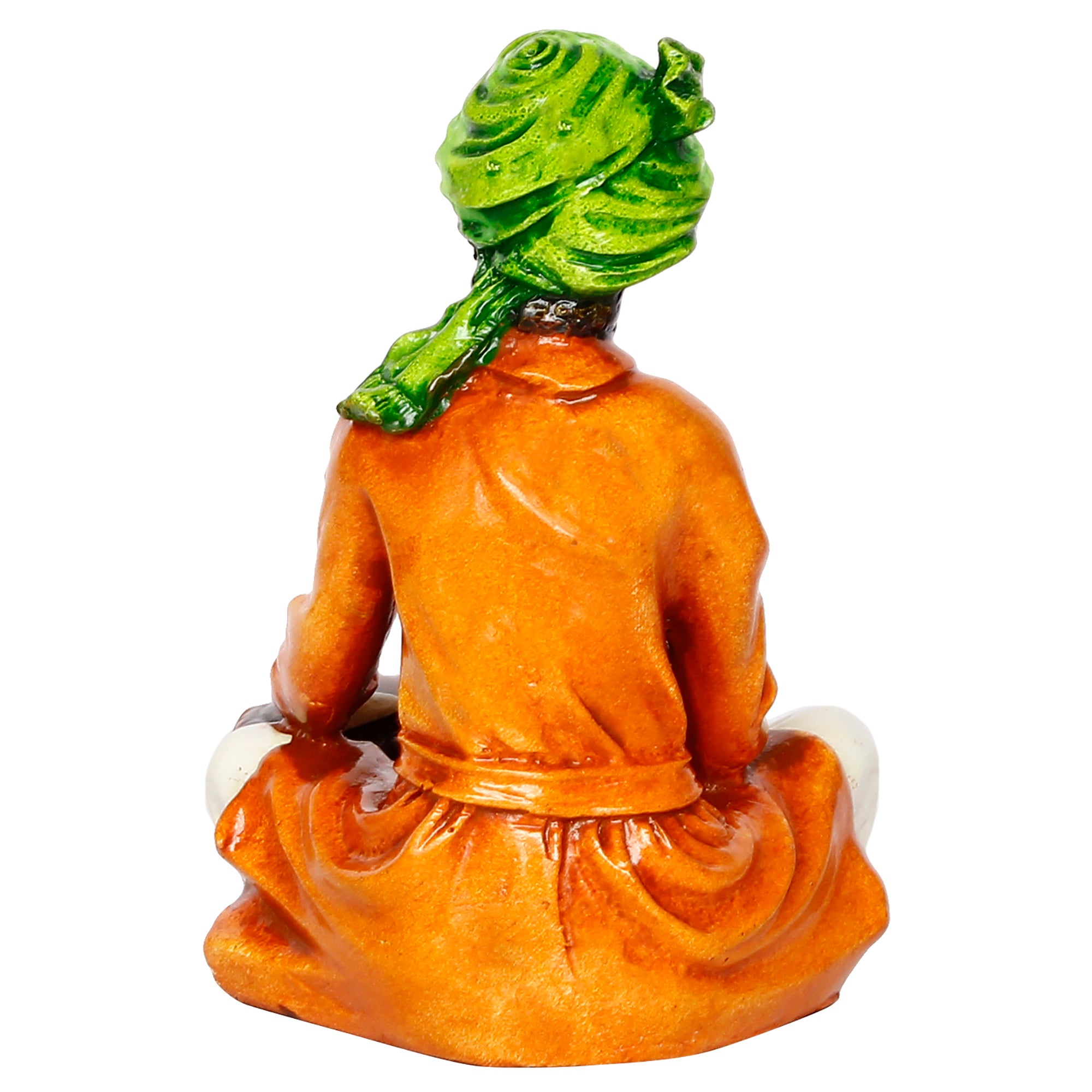 Polyresin Rajasthani Musician Men Statue Playing Tabla Human Figurines Home Decor Showpiece 6