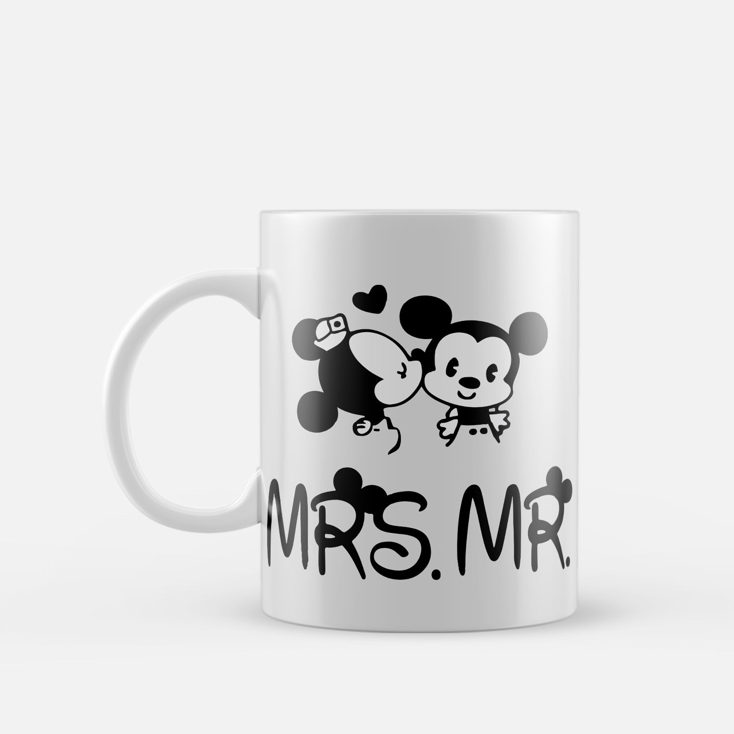 Mr and Mrs Valentine Love theme Ceramic Coffee Mug 2