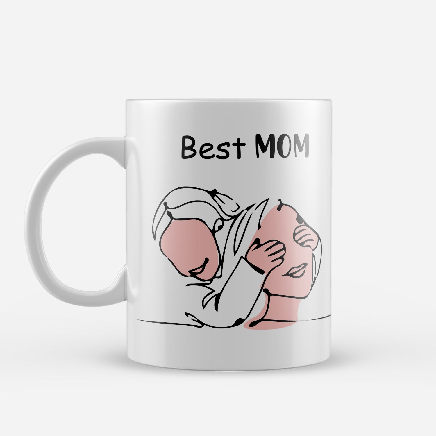 "Best MOM" Mother's Day theme Ceramic Coffee Mugs 2