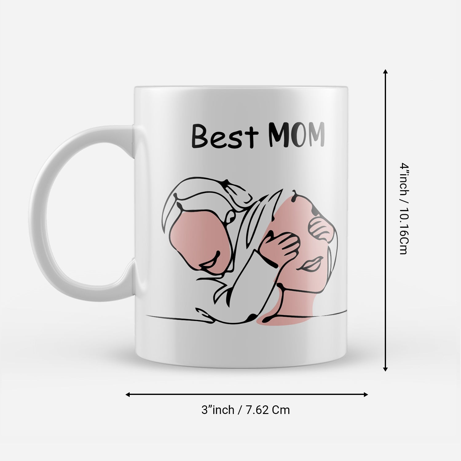 "Best MOM" Mother's Day theme Ceramic Coffee Mugs 3