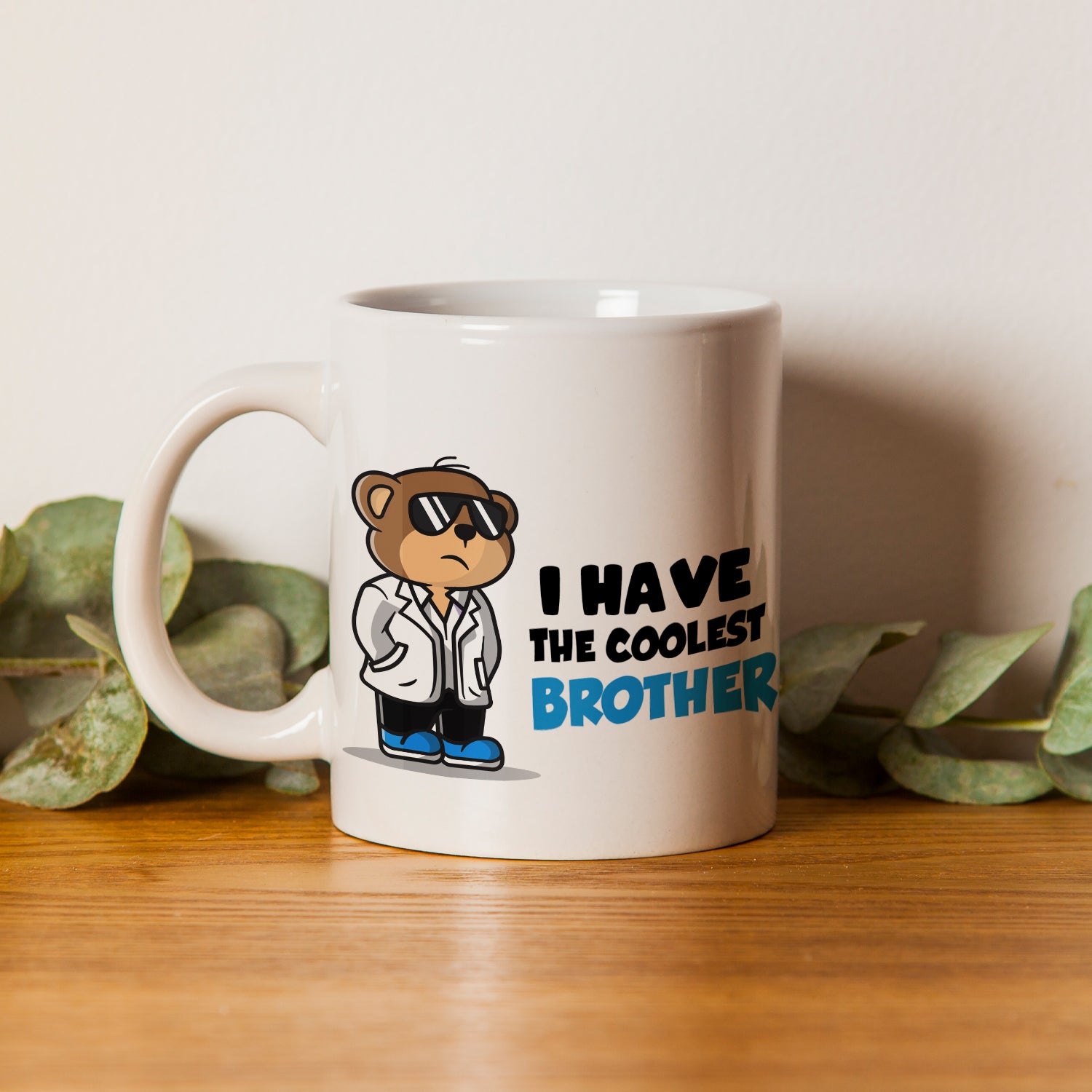 "I have Coolest Brother" Ceramic Coffee/Tea Mug 1