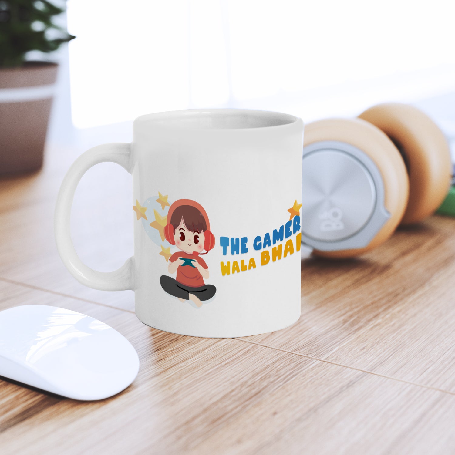 "The Gamer Wala Bhai" Brother Ceramic Coffee/Tea Mug