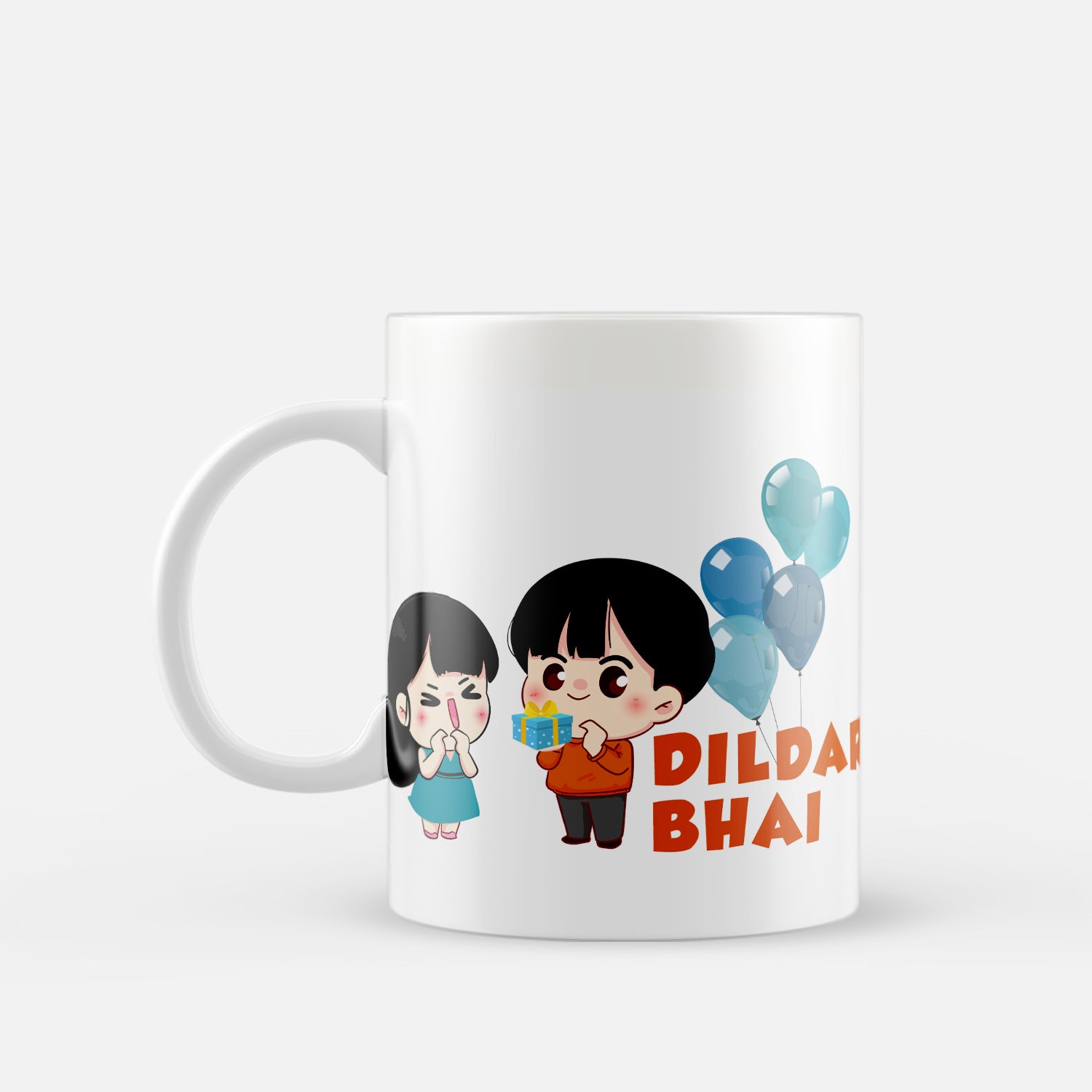 "Dildar Bhai" Brother Ceramic Coffee/Tea Mug 2