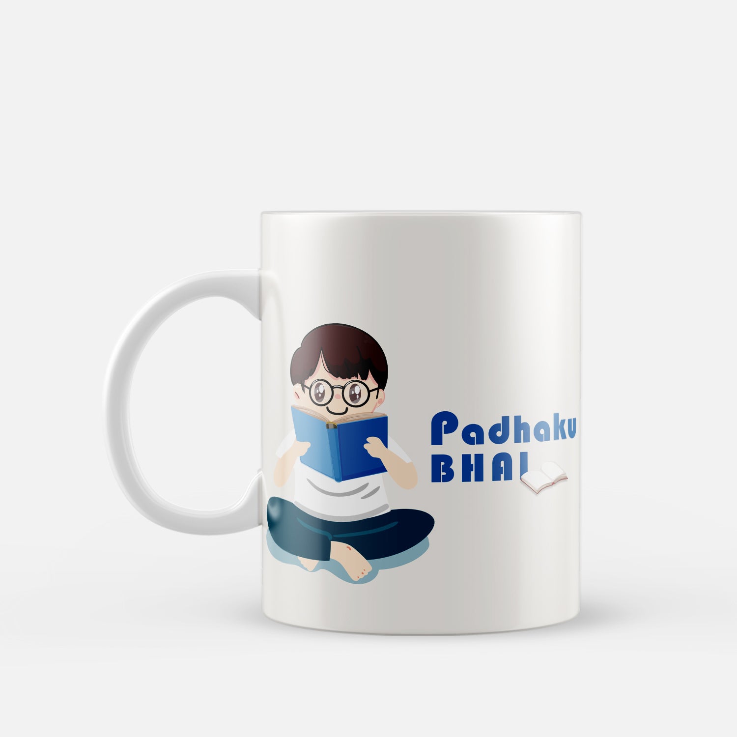 "Padhaku Bhai" Brother Ceramic Coffee/Tea Mug 2