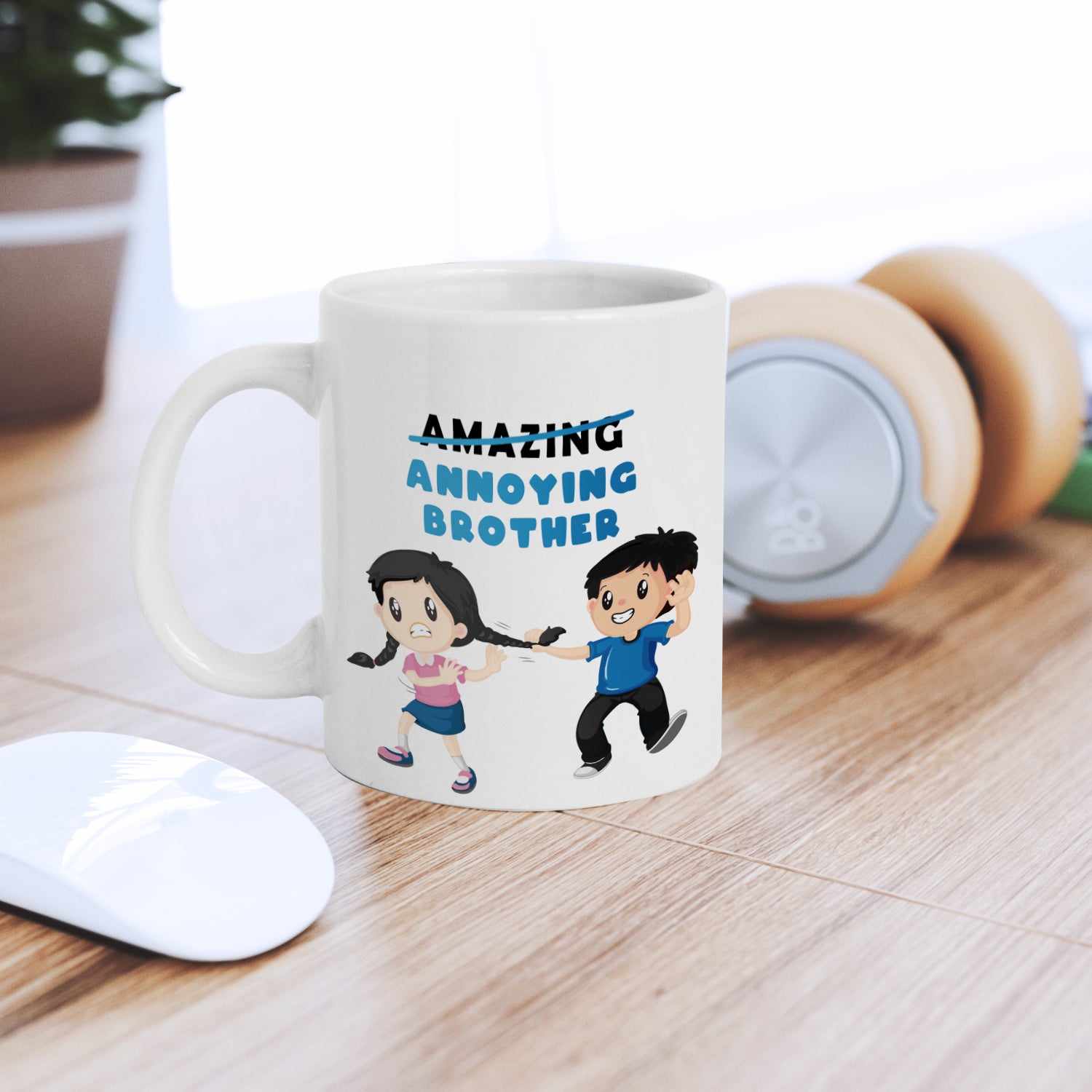 "Amazing Brother" Rakhi Theme Ceramic Coffee/Tea Mug