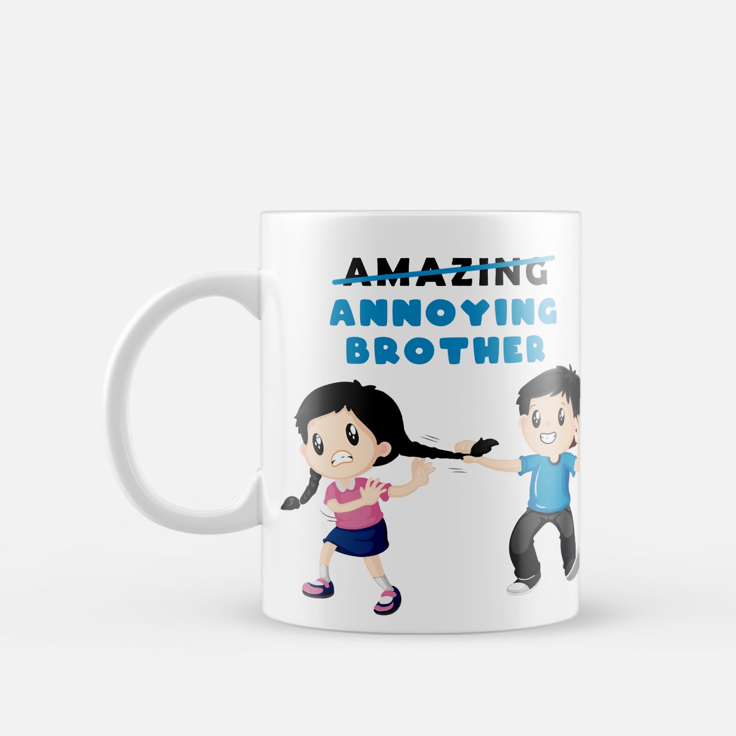 "Amazing Brother" Rakhi Theme Ceramic Coffee/Tea Mug 2