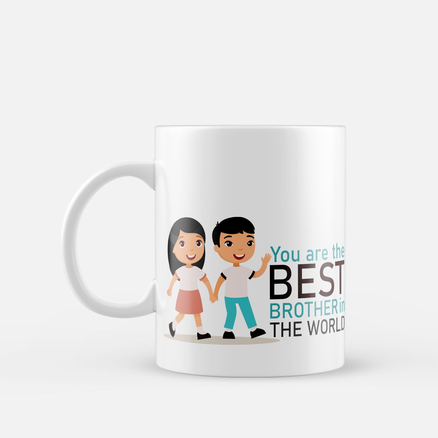 The Best Brother Rakhi Gift Ceramic Coffee/Tea Mug 2
