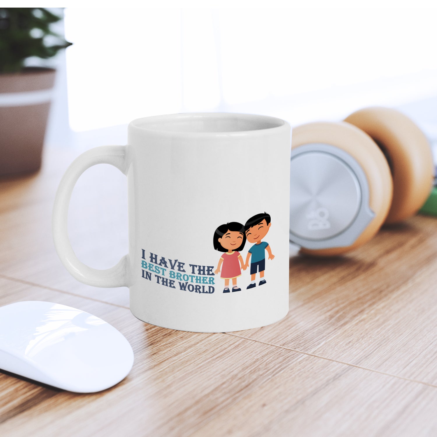 "I have the Best Brother In The World" Brother Ceramic Coffee/Tea Mug