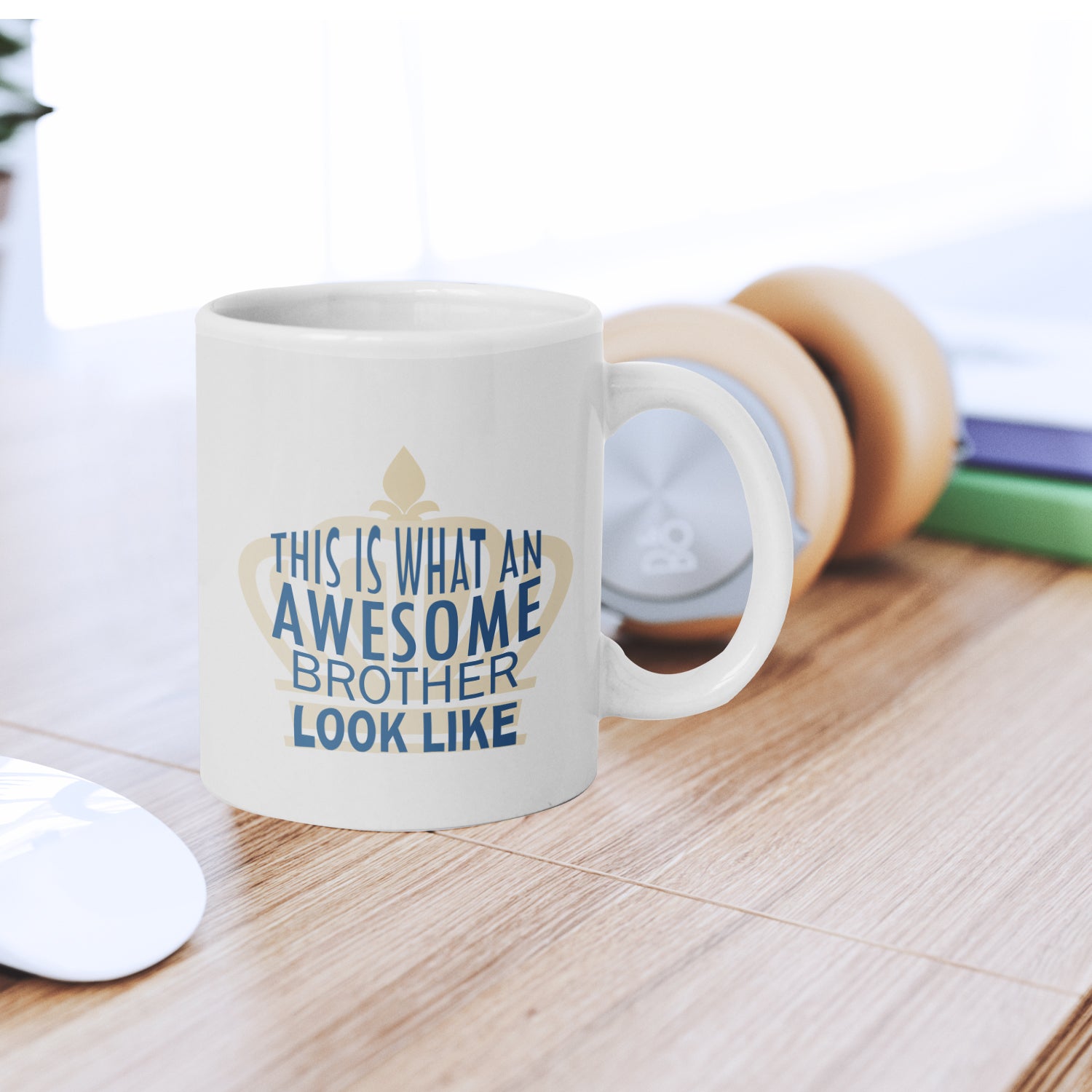 This Is What An Awesome Brother Looks Like Quotes Ceramic Tea/Coffee Mug