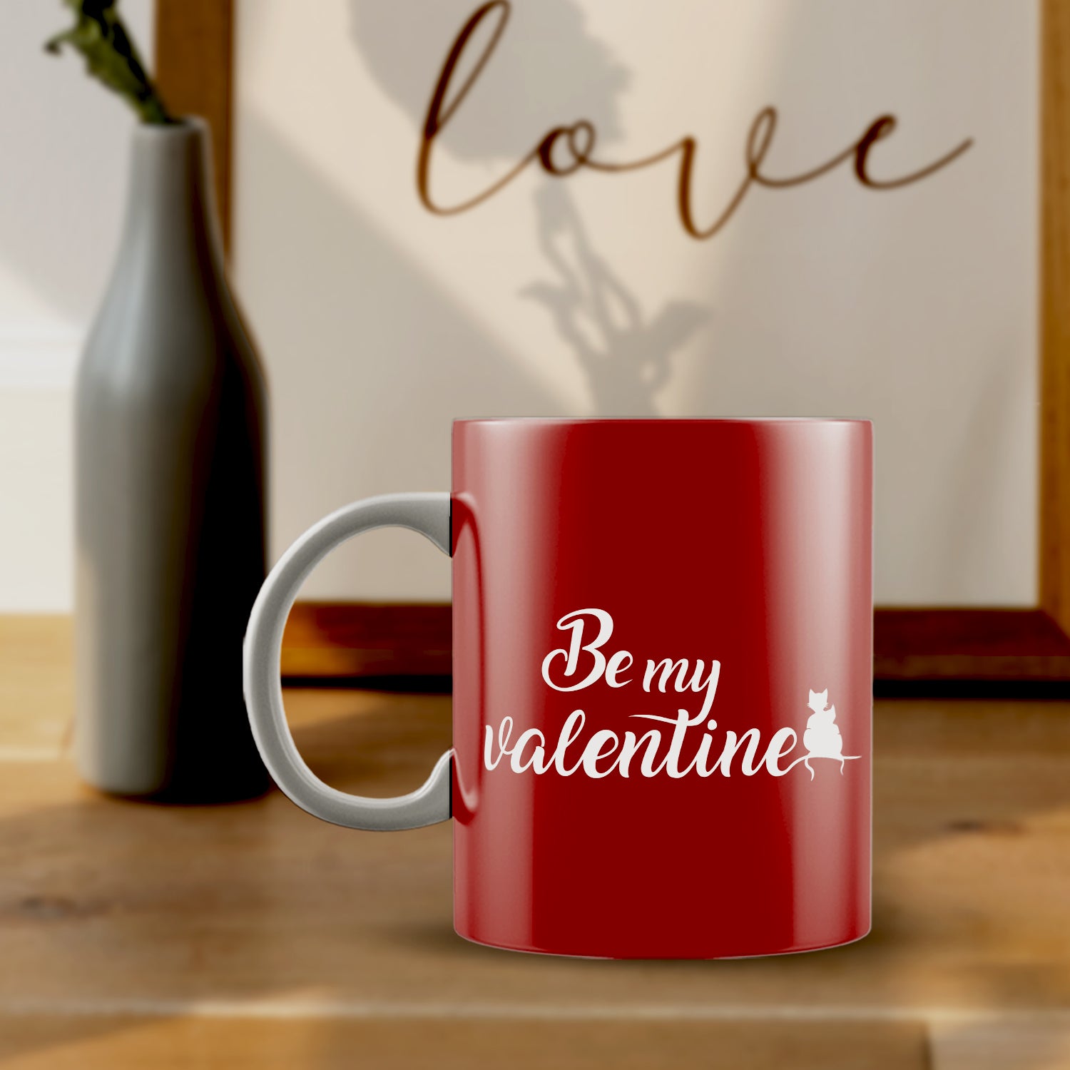 "Be My Valentine" Love theme Ceramic Coffee Mug 1