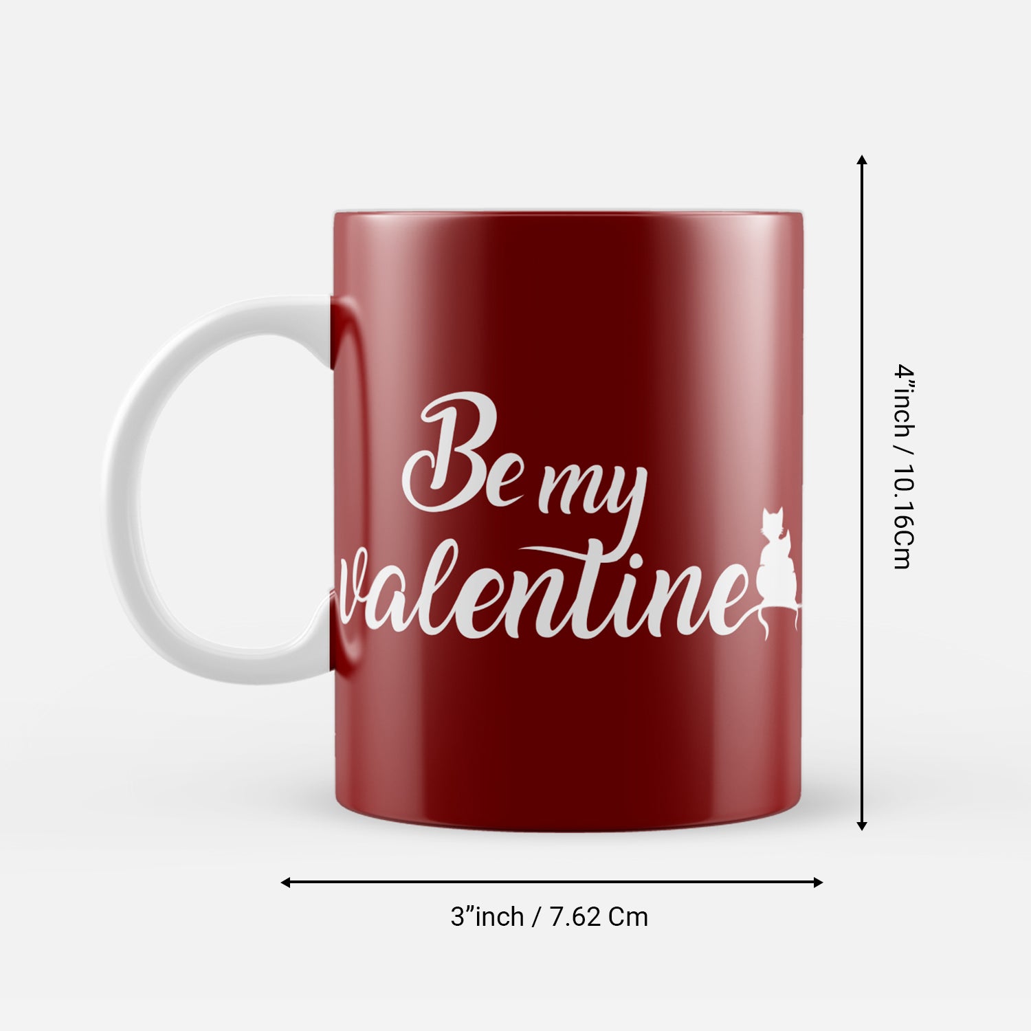 "Be My Valentine" Love theme Ceramic Coffee Mug 3