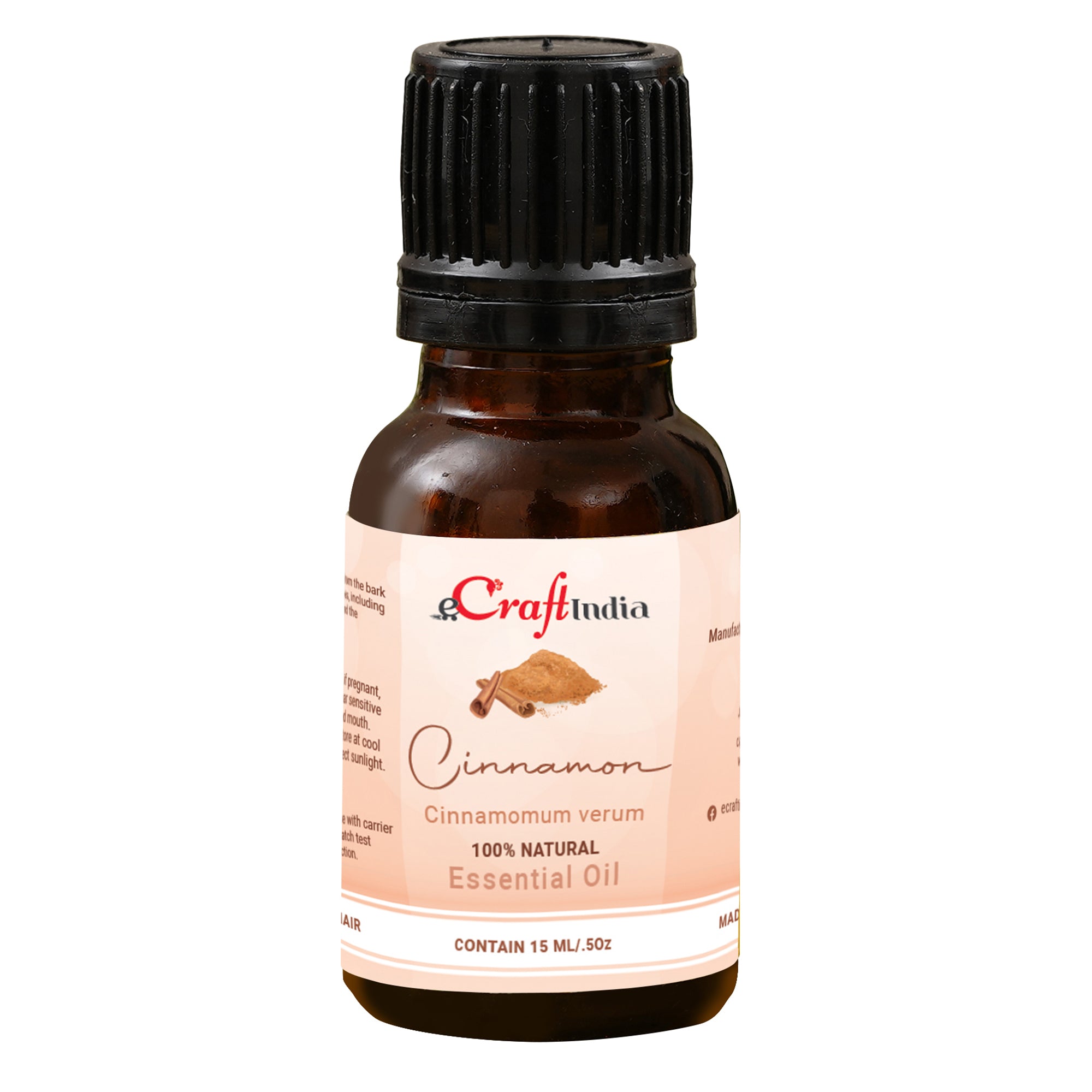 Cinnamon 100% 15ML Natural Essential Oil for Skin & Hair 2