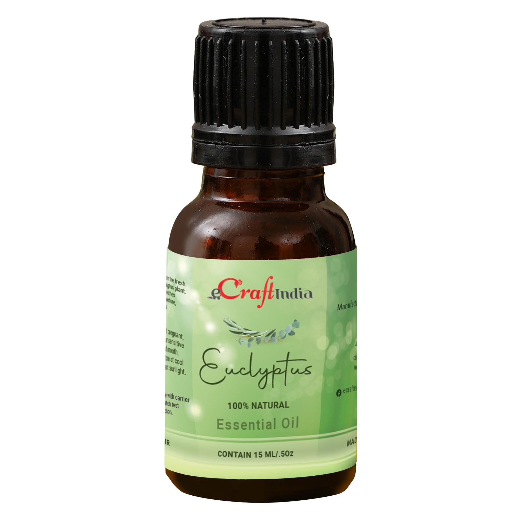 Eucalyptus 100% 15ML Natural Essential Oil for Skin & Hair 2