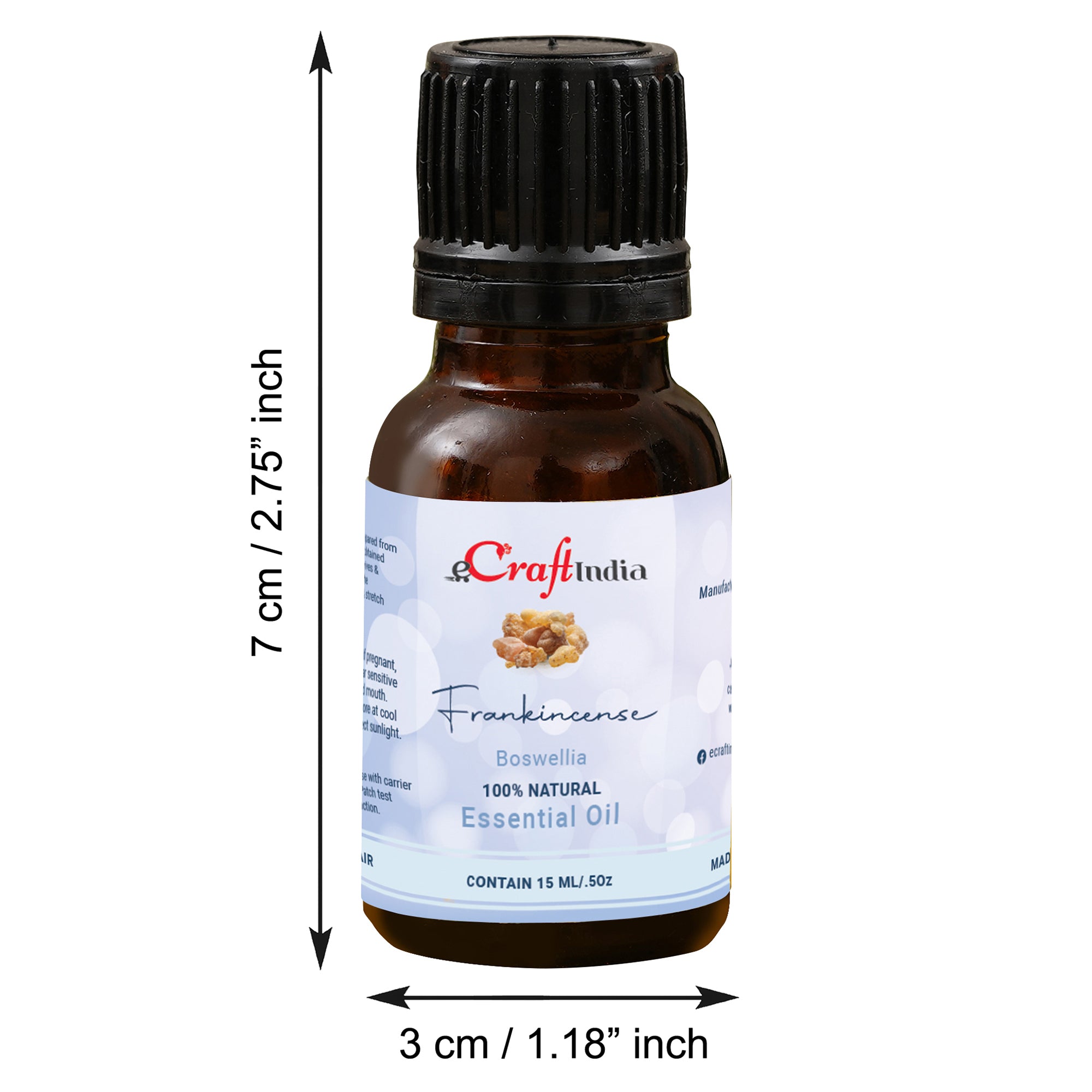 Frankincense 100% 15ML Natural Essential Oil for Skin & Hair 3