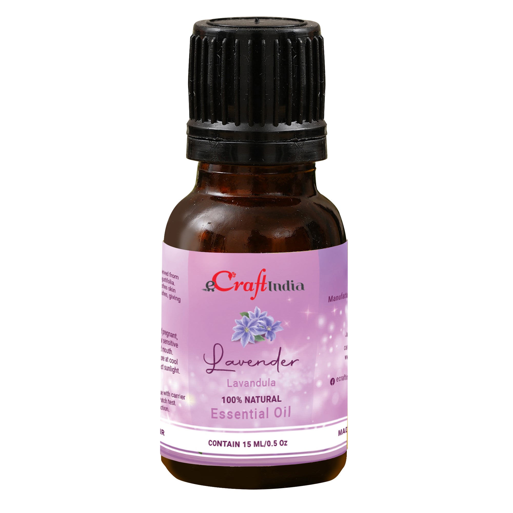 Lavender 100% 15ML Natural Essential Oil for Skin & Hair 2