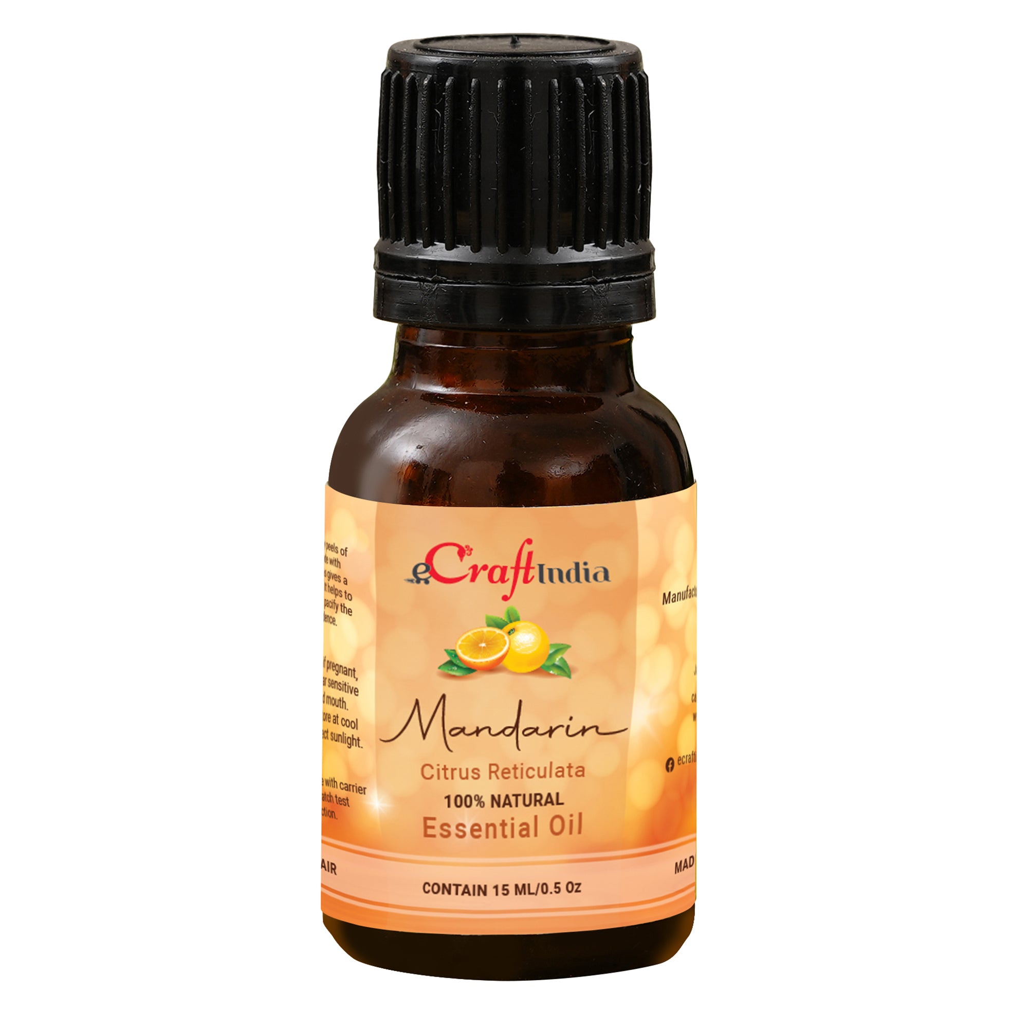 Mandarine 100% 15ML Natural Essential Oil for Skin & Hair 2