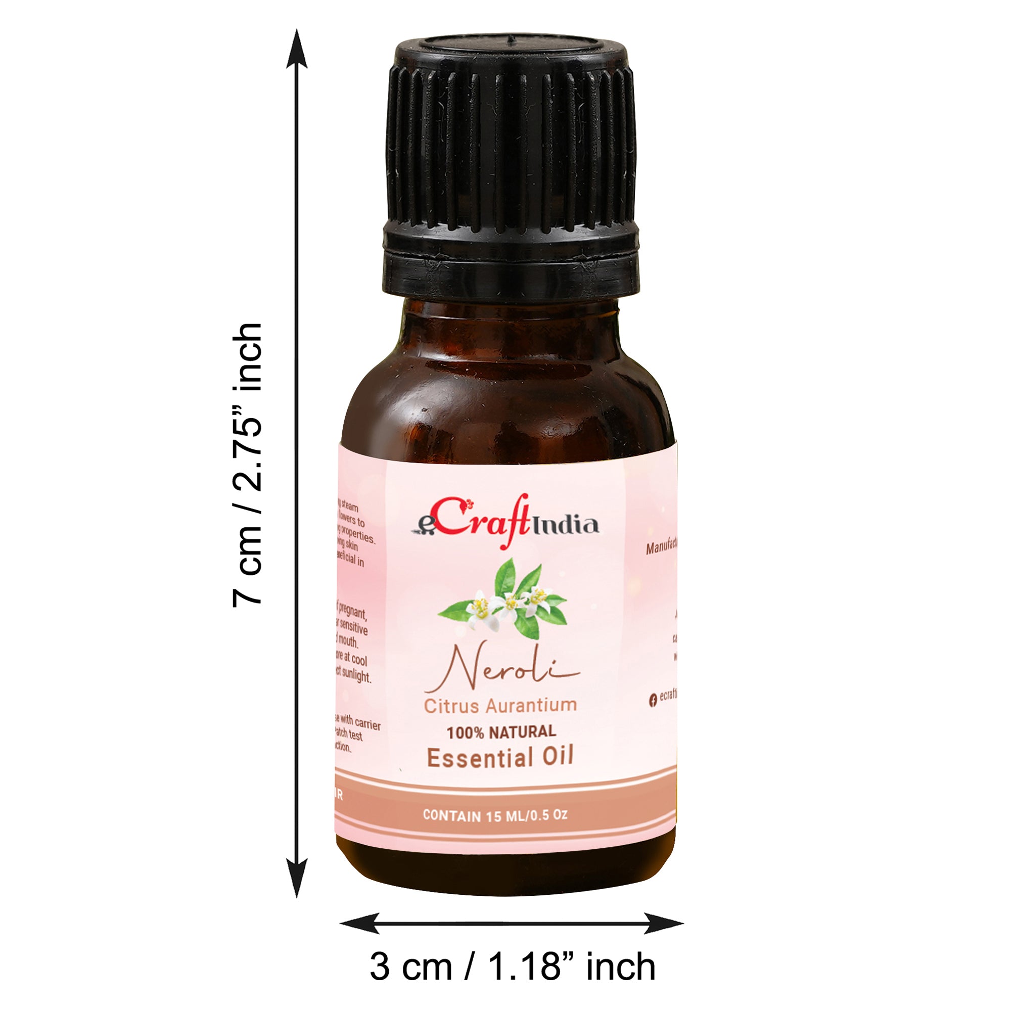 Neroli 100% 15ML Natural Essential Oil for Skin & Hair 3