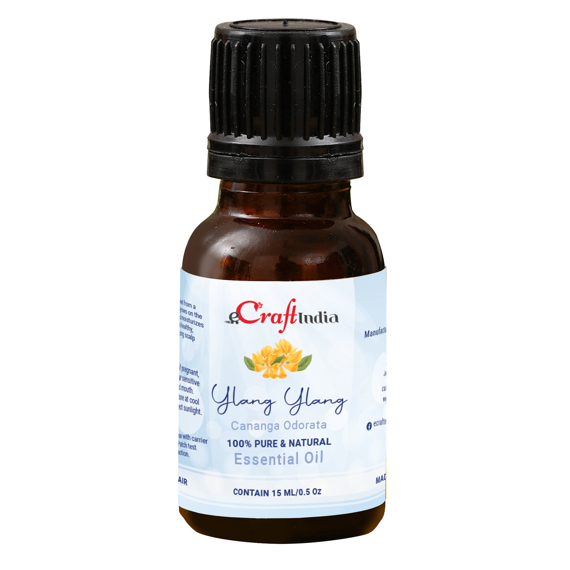 Ylang 100% 15ML Natural Essential Oil for Skin & Hair 2