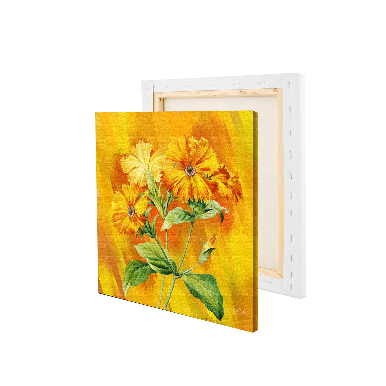 Nature Sunflower Original Design Canvas Printed Wall Painting 4