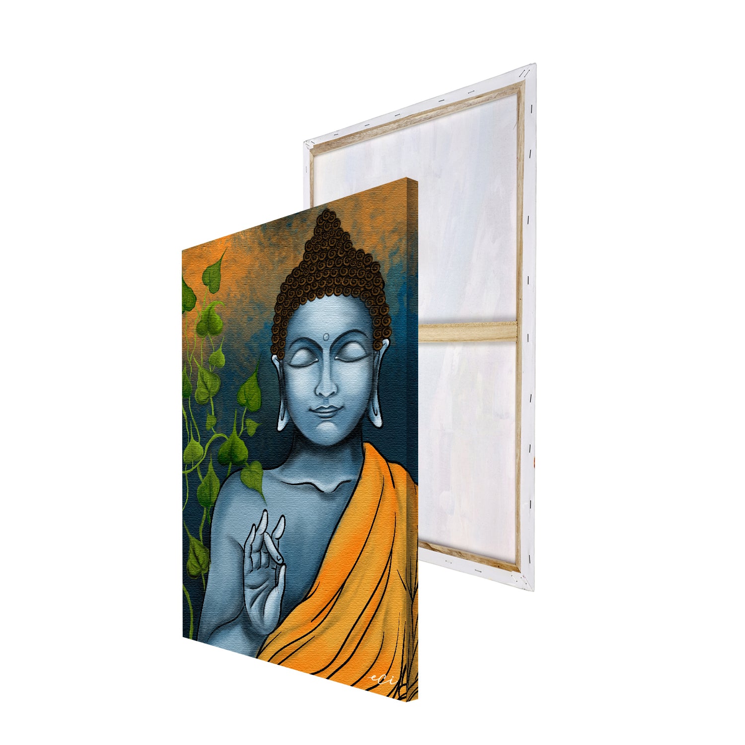 Peaceful Buddha Original Design Canvas Printed Wall Painting 4