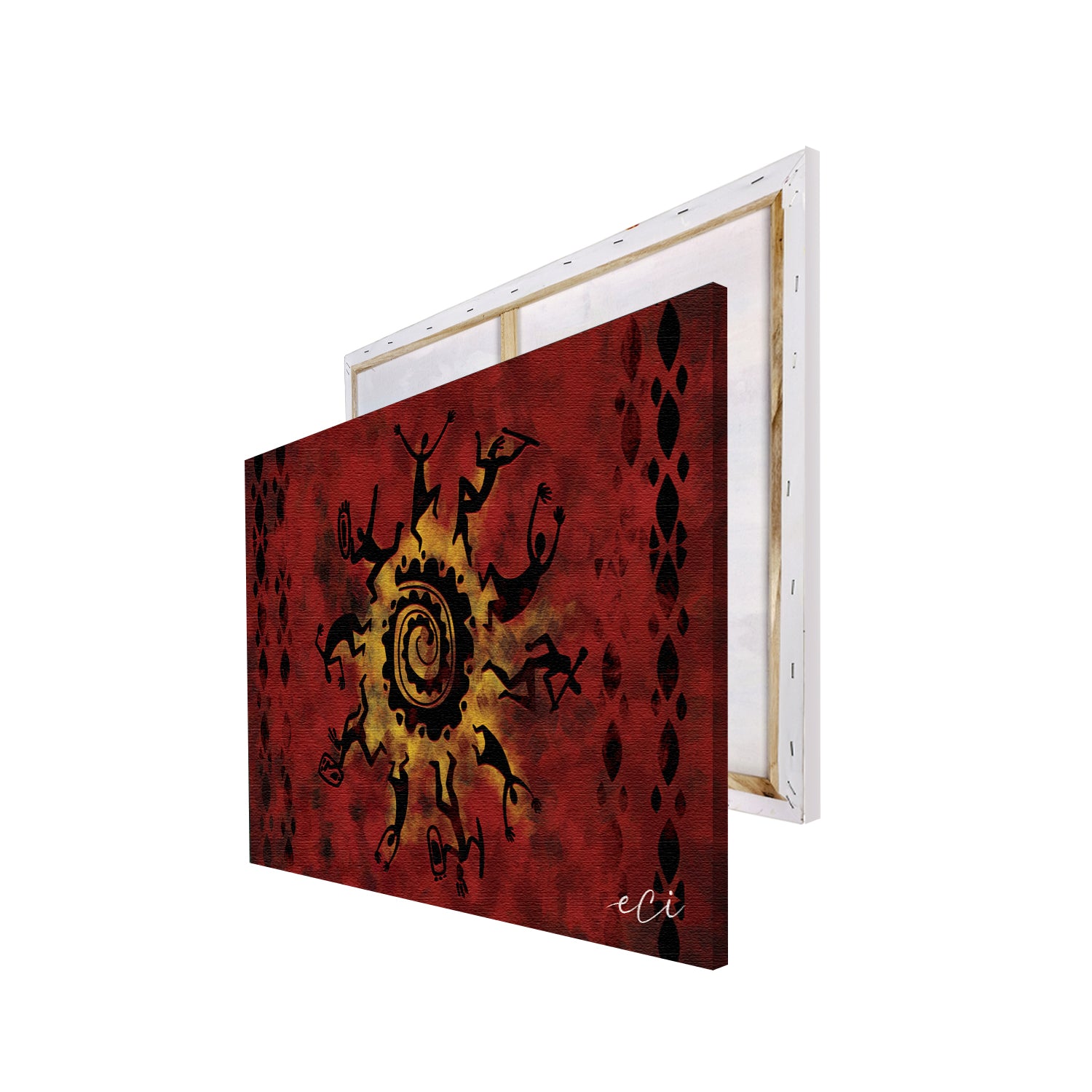 Tribal Mandala Original Design Canvas Printed Wall Painting 4