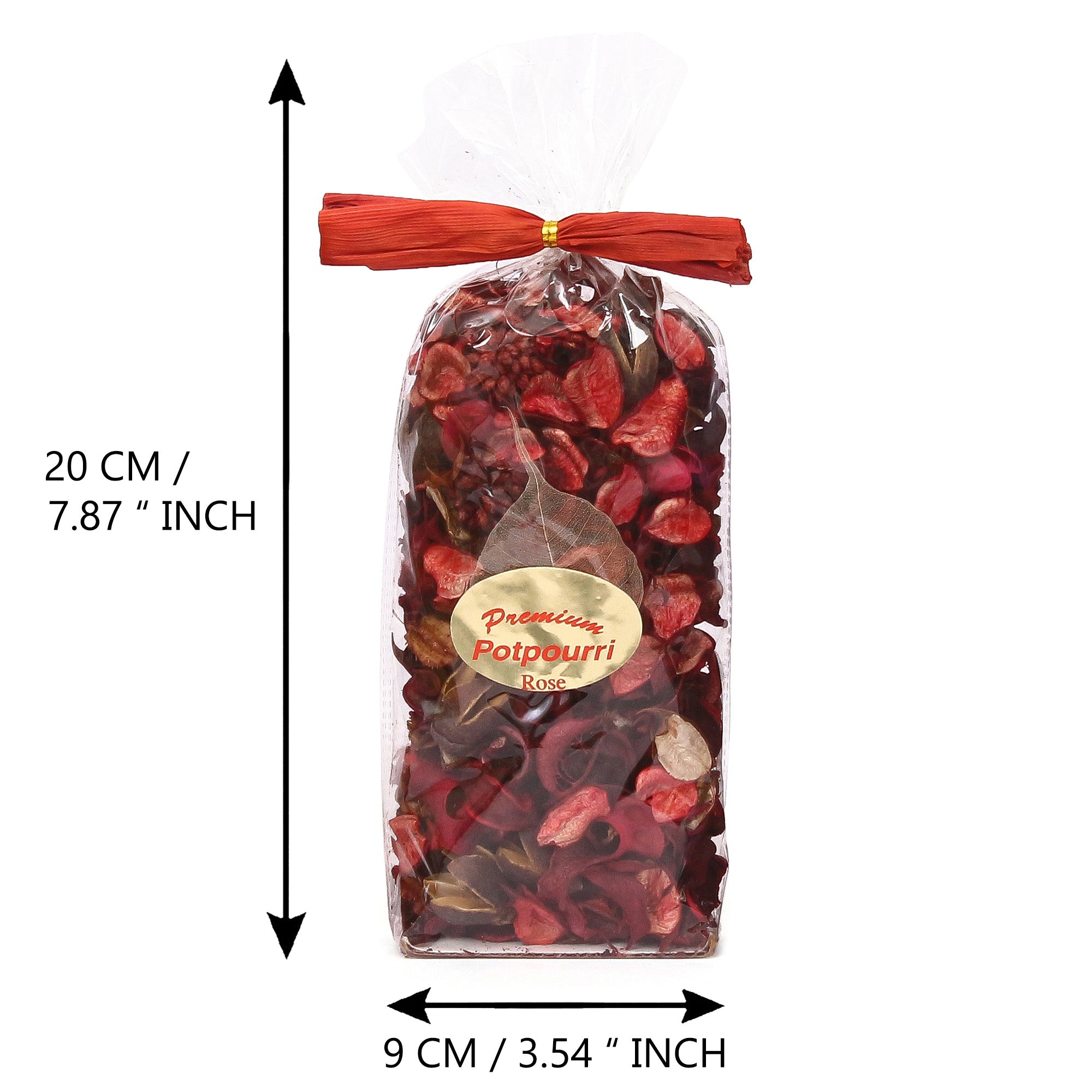 Red Petals Potpourri with Rose Fragrance for Multipurpose use as Home Decor 2