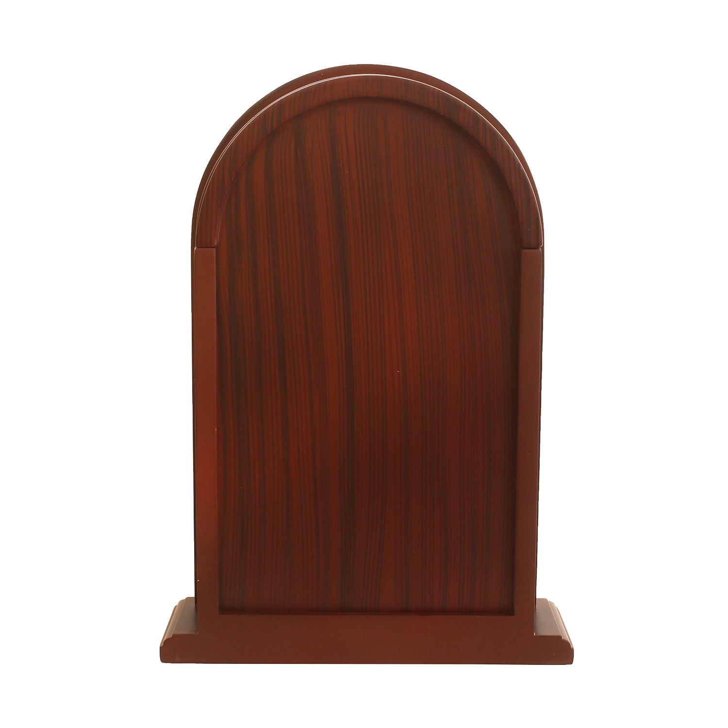 Brown Wooden Roman Numeral Premium Table Clock (13*9 Inches) 4