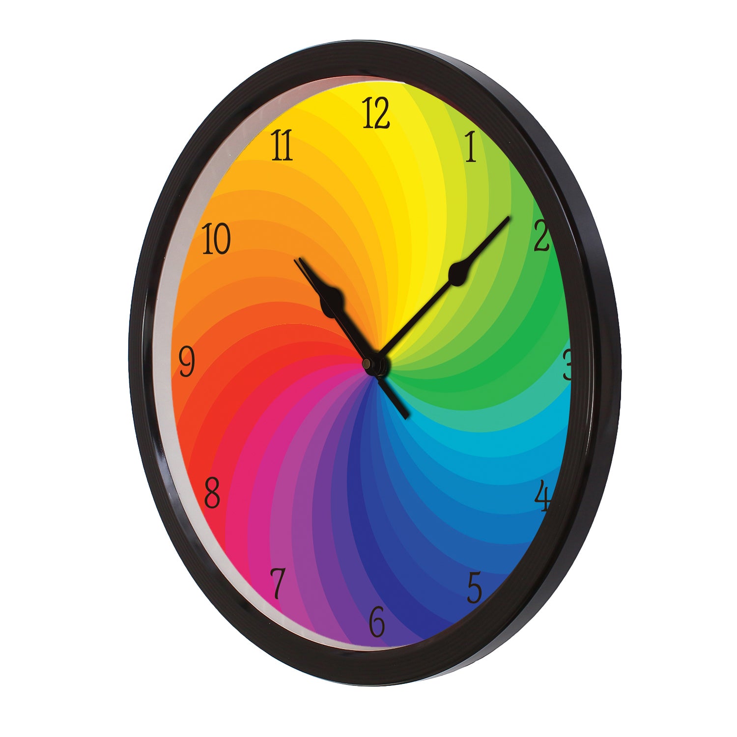 Multicolor Round Shape Analog Designer Wall Clock 4