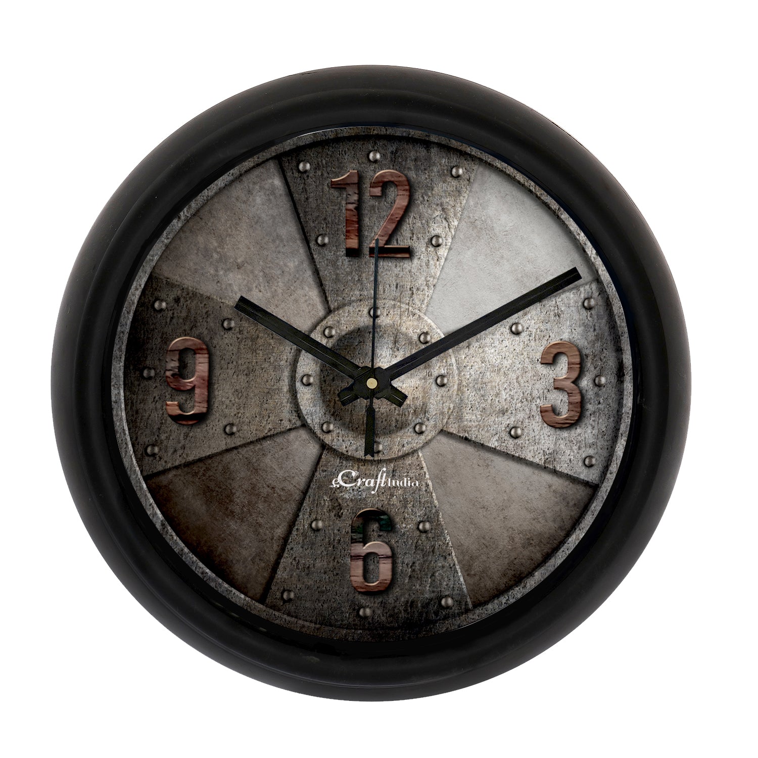 4 Numbers Round Shape Analog Designer Wall Clock