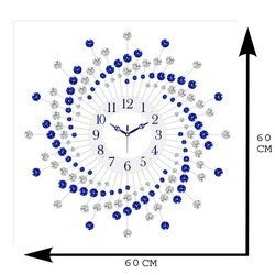 Premium Decorative Analog Diamond Series Wall Clock 1