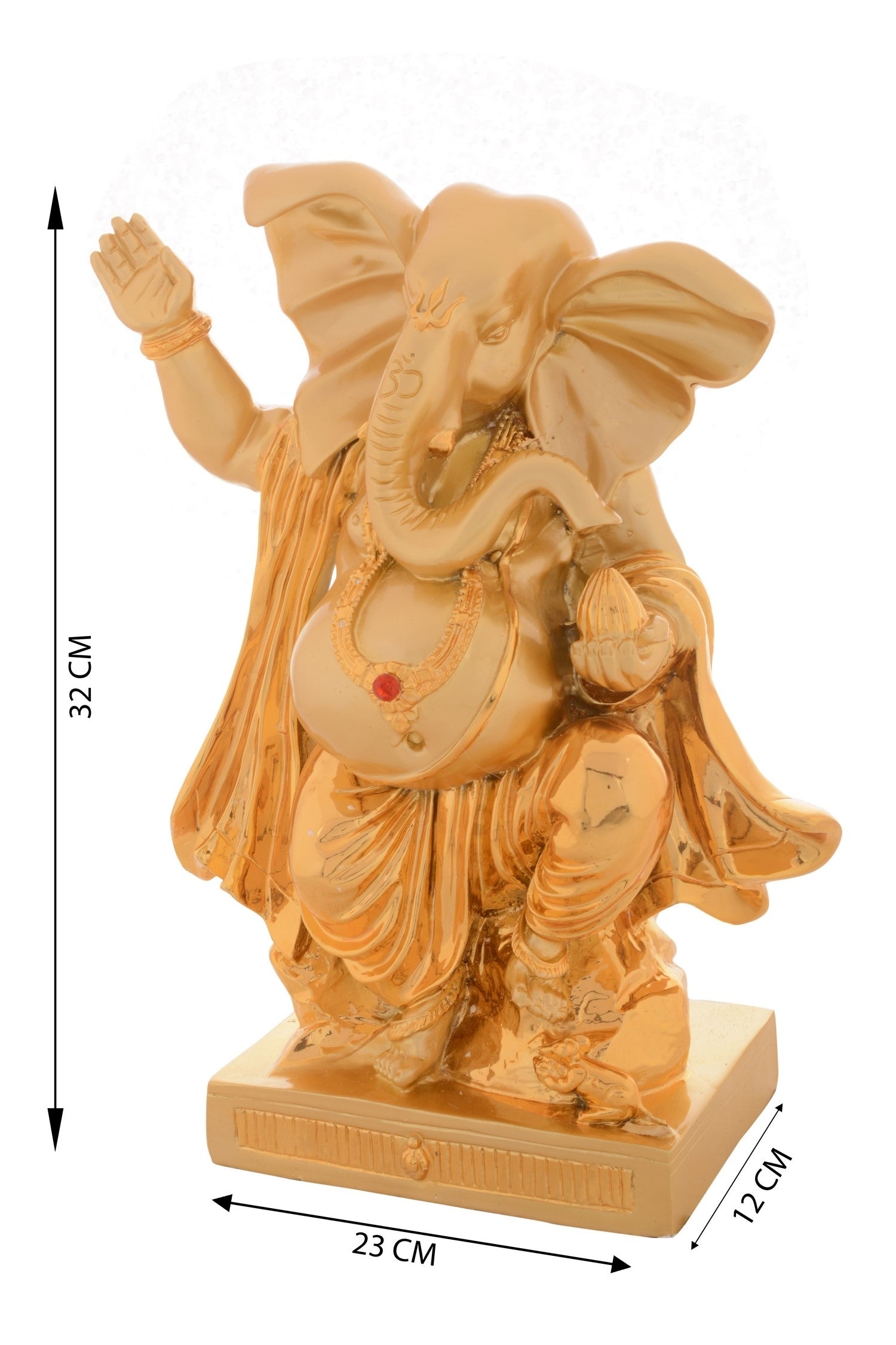 Premium Figurine of Lord Ganesha in Dancing Position 1