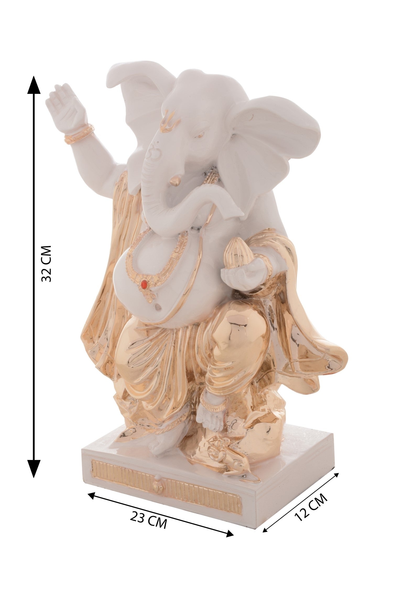 Premium Figurine of Lord Ganesha in Dancing Position 1