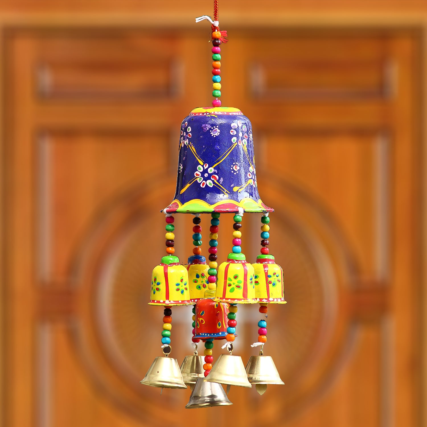 Multicolor Handcrafted Decorative Wall/Door/Window Hanging Bells 1