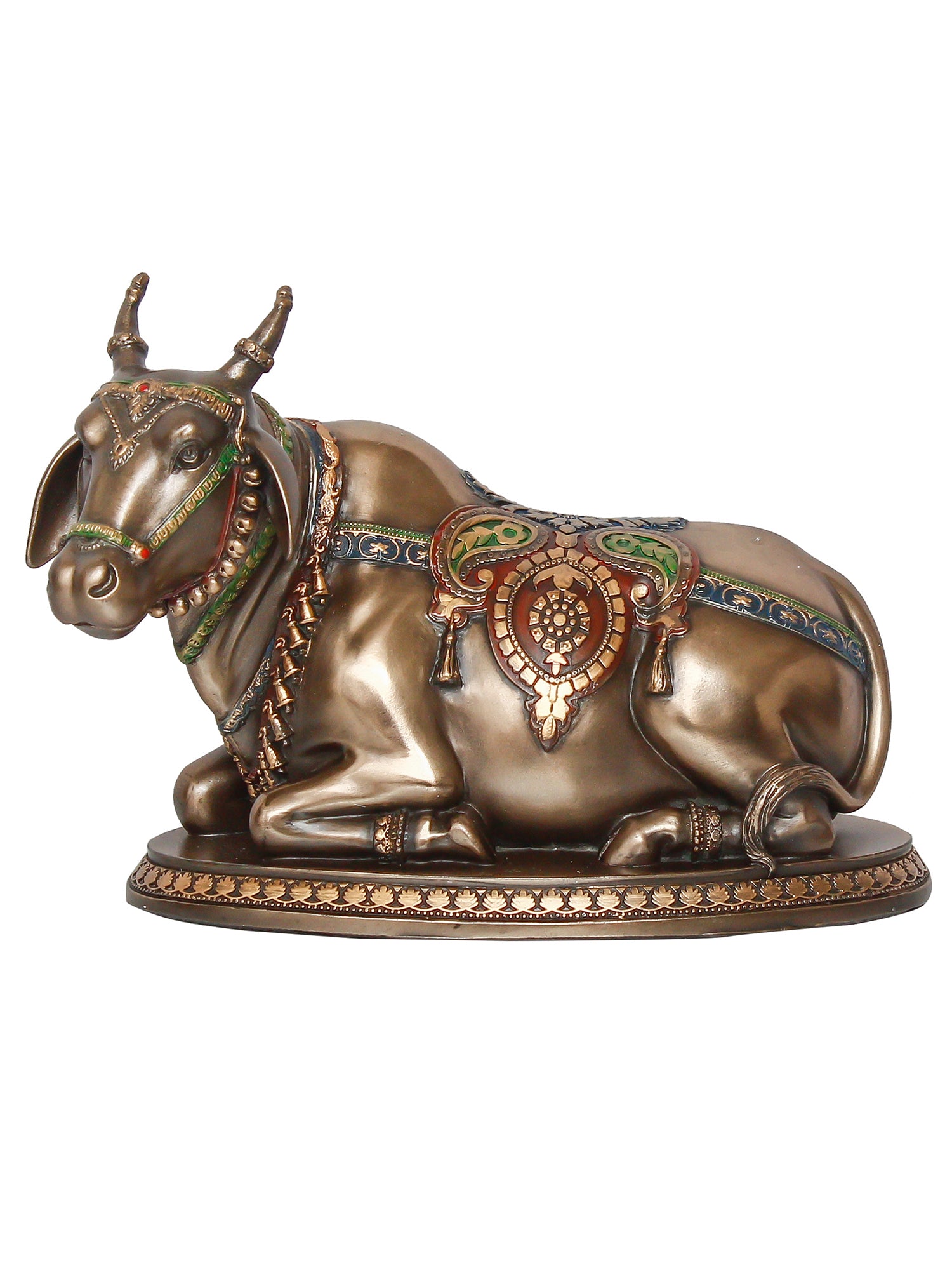 Gold Polyresin and Bronze Nandi Idol 2