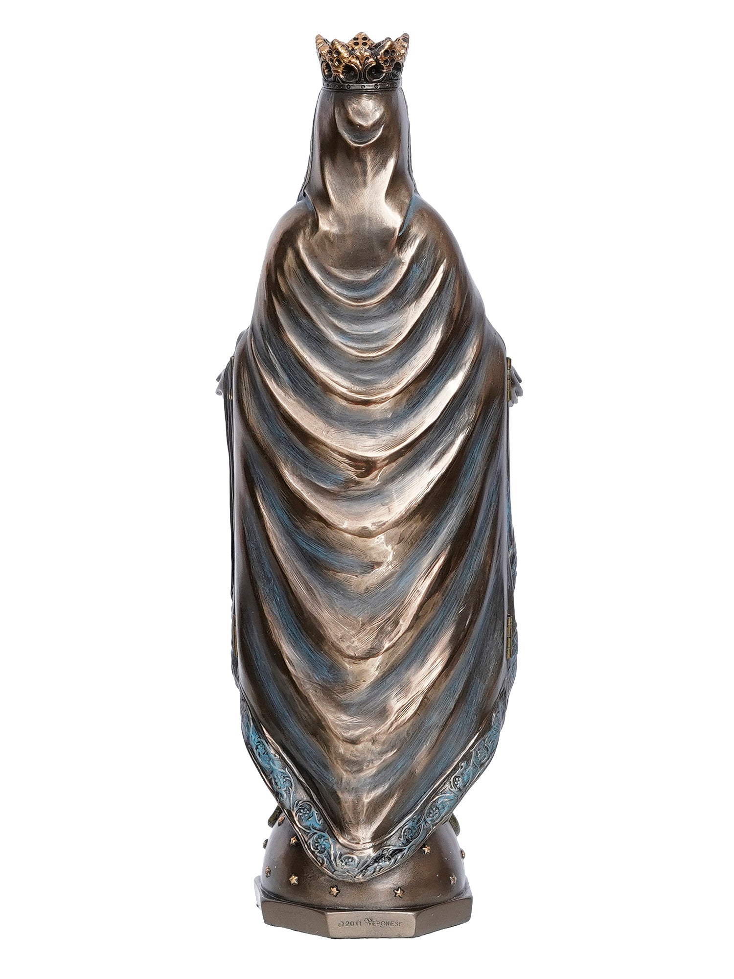 Silver Polyresin and Bronze Lady of Grace Idol 6