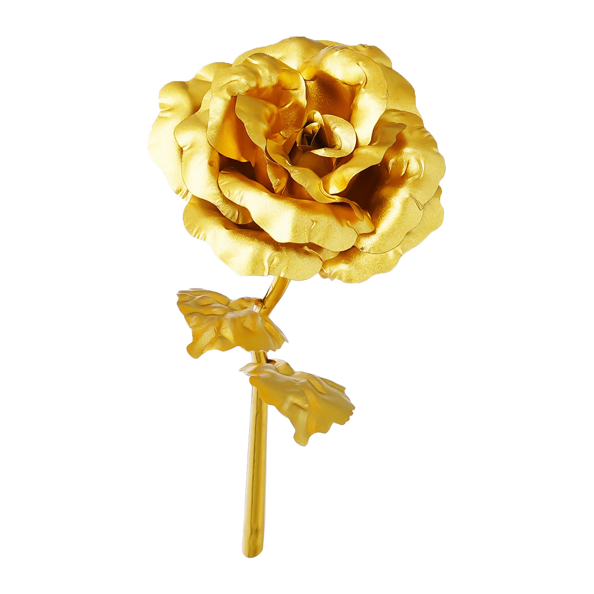 Valentine Combo of Golden Rose Gift Set, Heart Couple Kissing Wooden Brown Showpiece With Stand 5