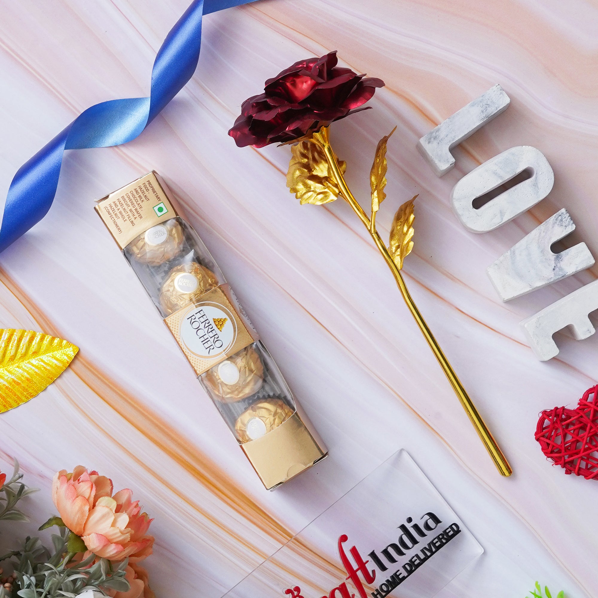 Candle Holder Ferrè Rose Bath And BodyWorks 3wick Glass Lid