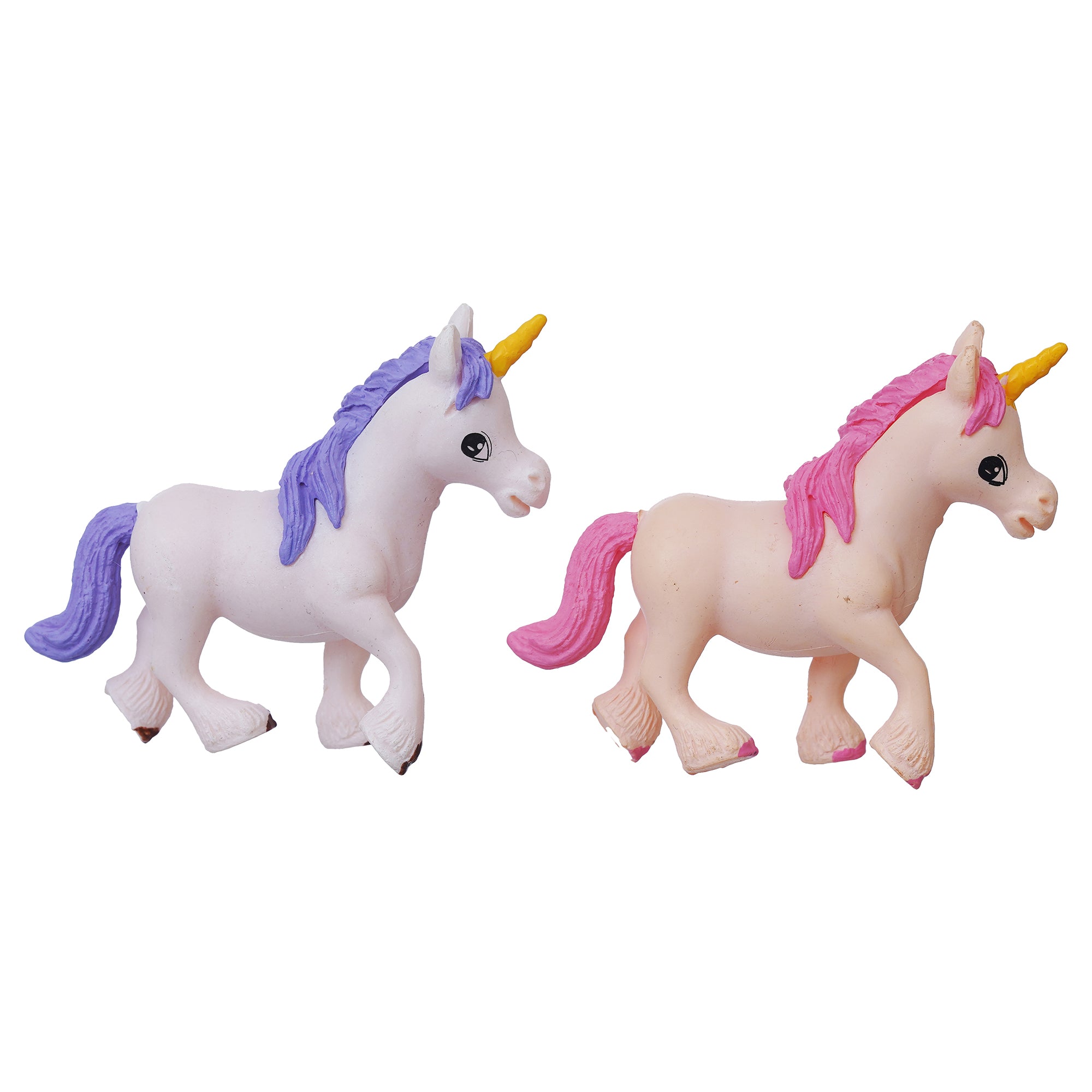 eCraftIndia Set of 2 Miniature Unicorn Horse Statues  Animal Figurines Showpiece 2