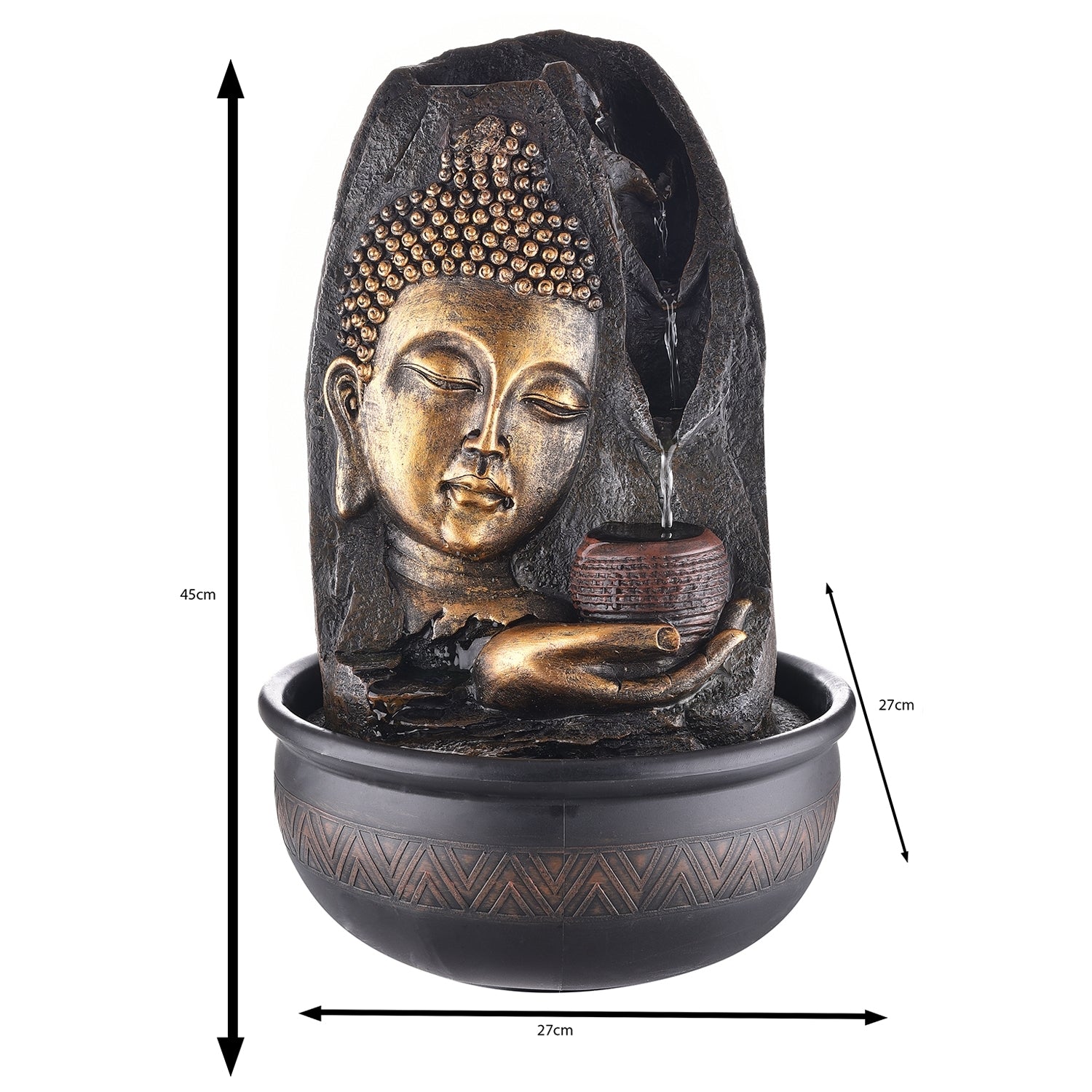 Lord Buddha Water Fountain For Home 1